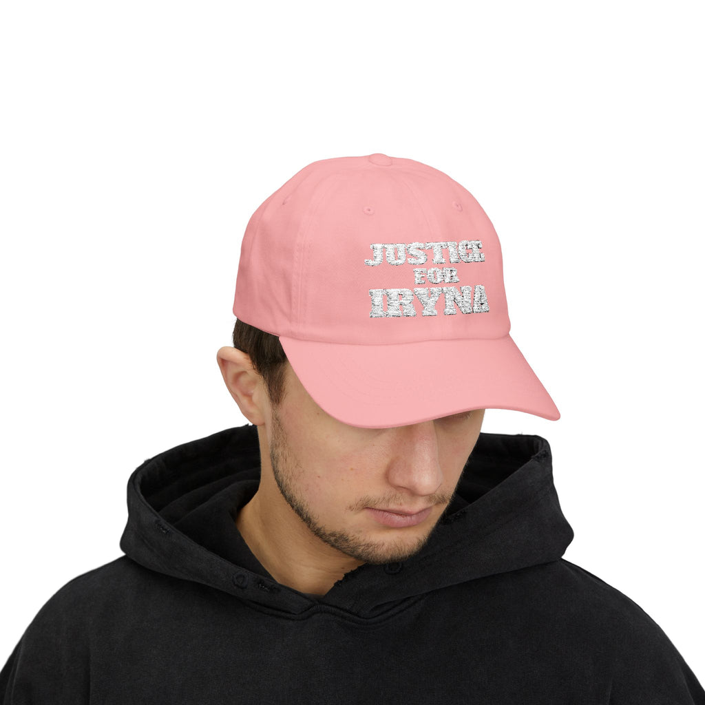 Justice for Iryna Dad Cap, Casual Cap for Dads, Outdoor Cap,