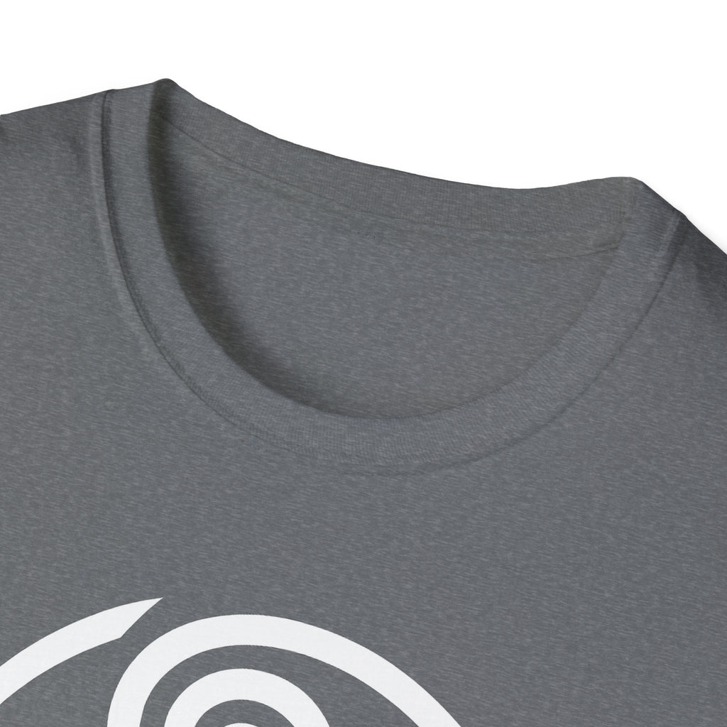 Celtic Spiral Triskele Symbol Alt Design White Unisex Tank Top