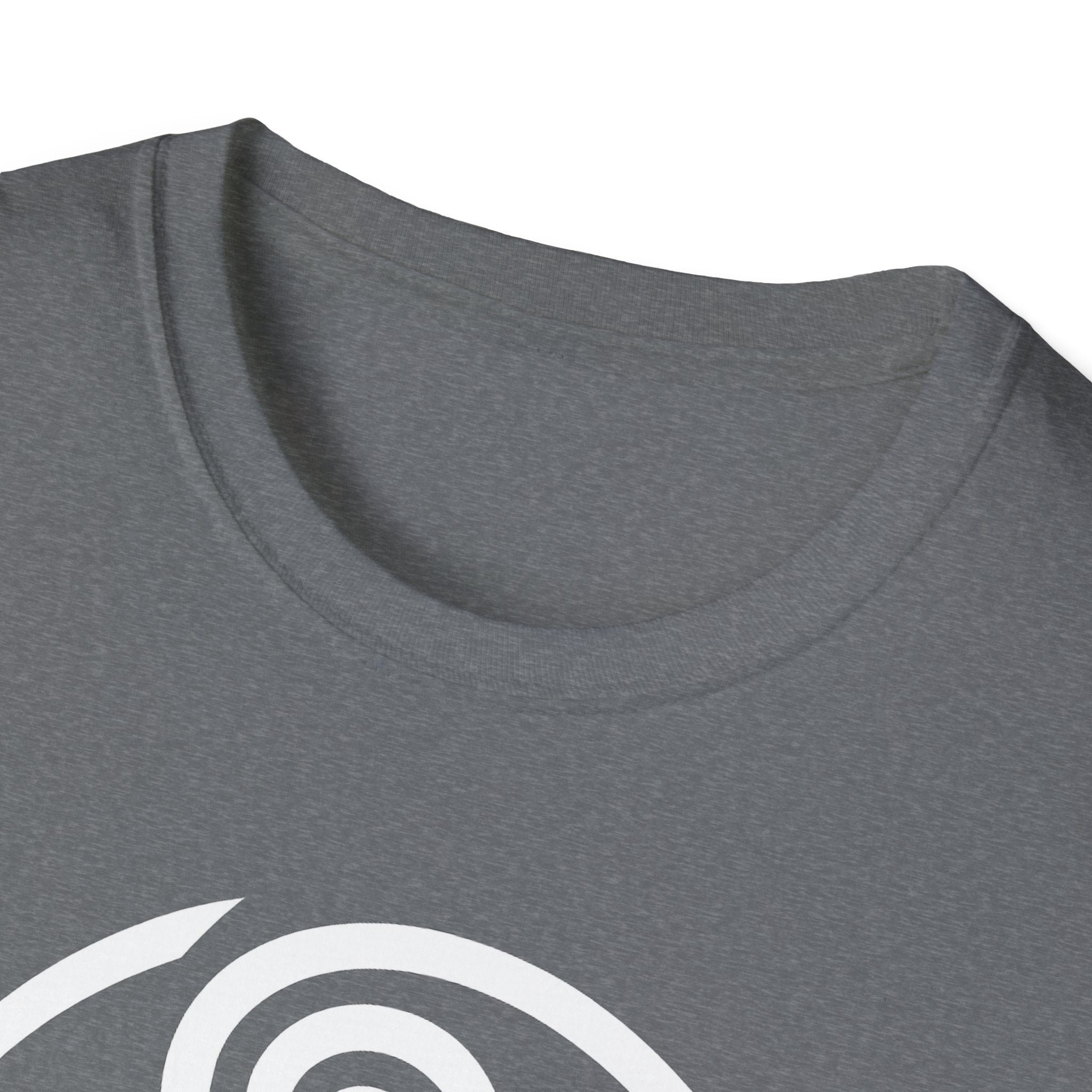 Celtic Spiral Triskele Symbol Alt Design White Unisex Tank Top