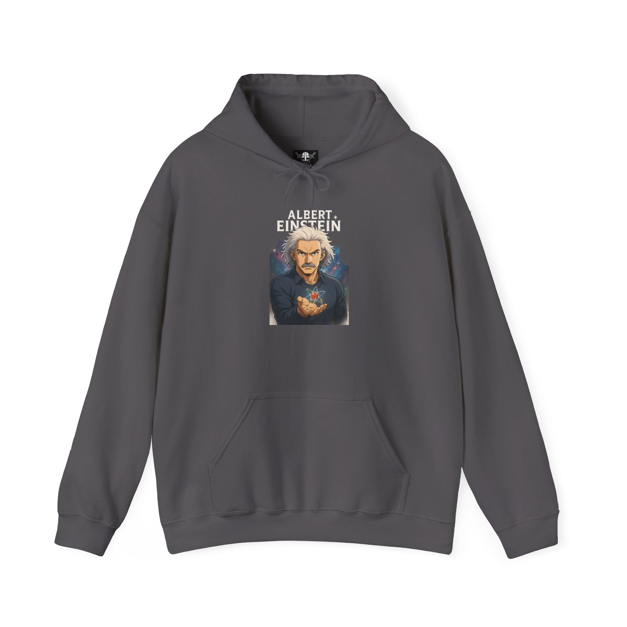 Albert Einstein Inspired Unisex Pull Over Hoodie, Albert Einstein Sweatshirt