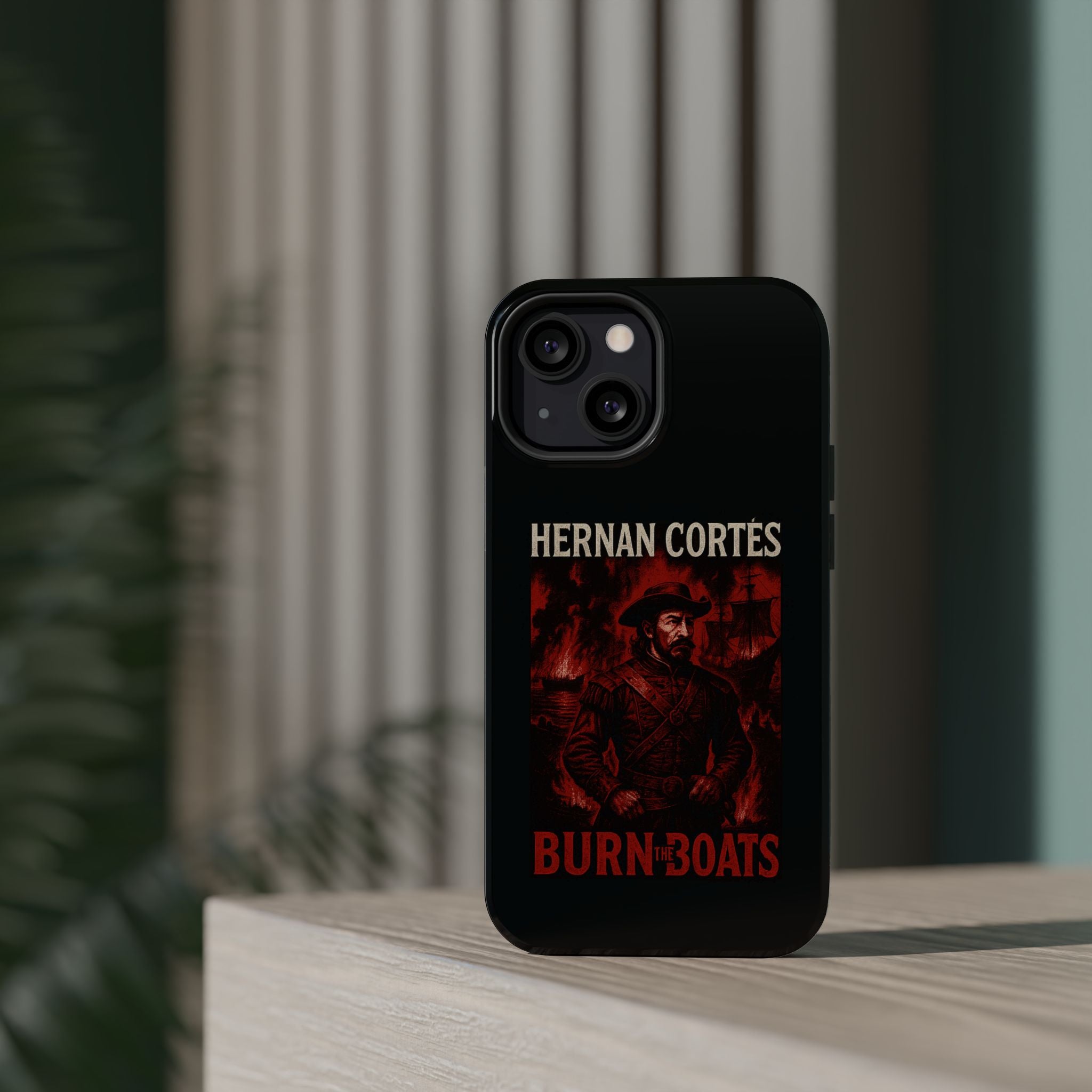 Hernan Cortes Impact-Resistant Magnetic Phone Case