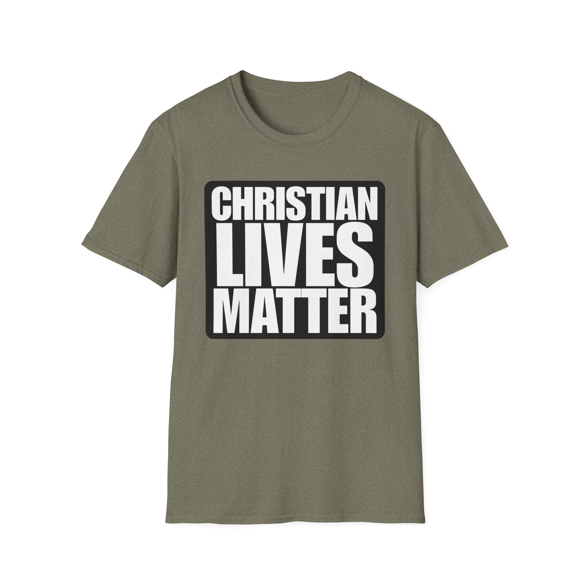 Christian Lives Matter Alt Design Heavy Cotton Shirt T-Shirt