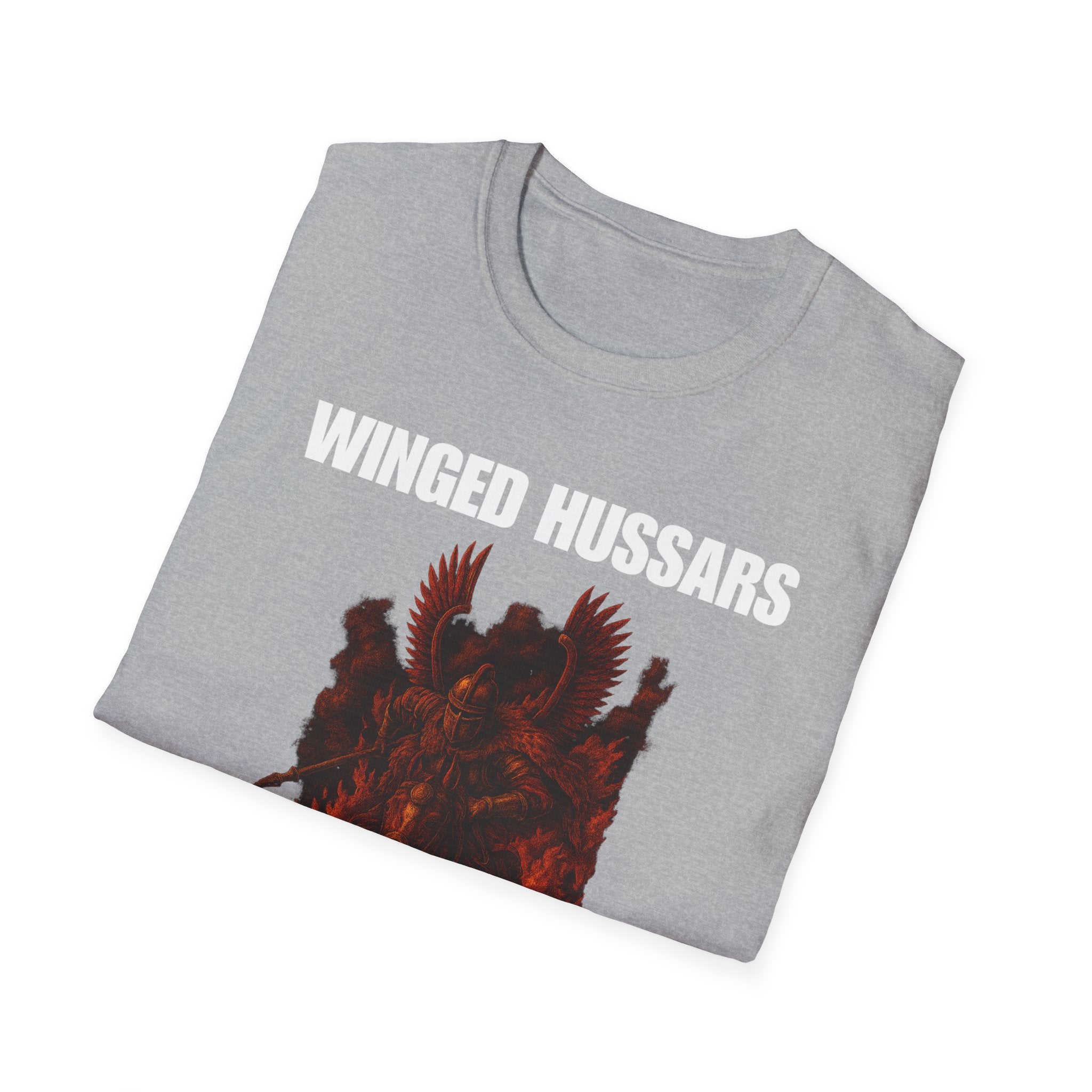 Winged Hussars Fiery Softstyle Cotton Shirt T-Shirt