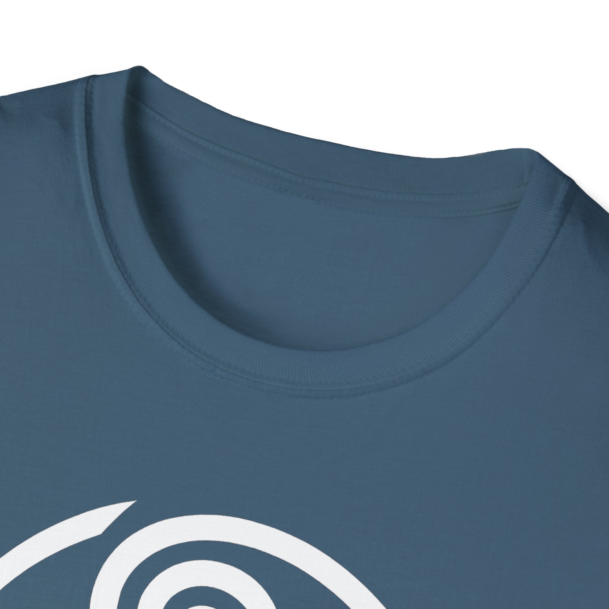 Celtic Spiral Triskele Symbol Alt Design White Unisex Tank Top