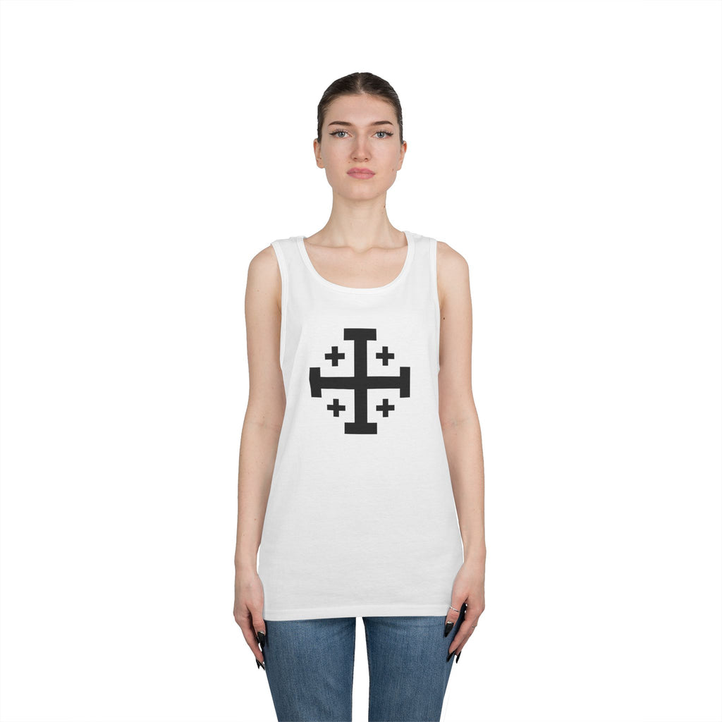 Cross of Jerusalem Unisex Graphic Tank Top