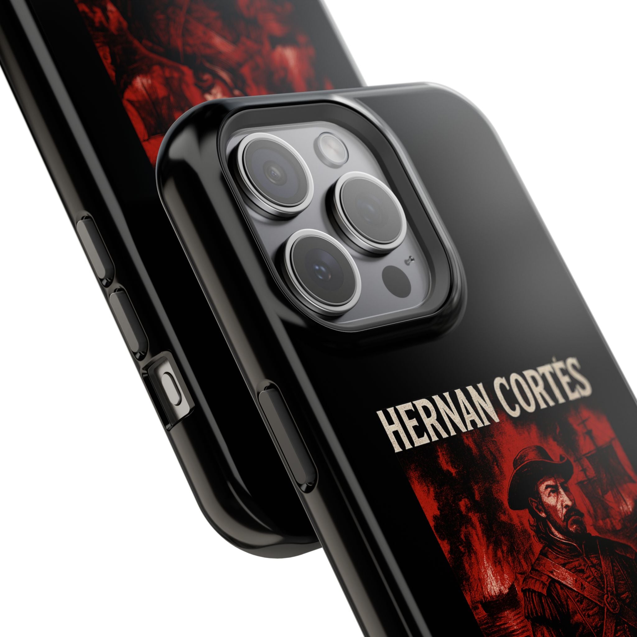 Hernan Cortes Impact-Resistant Magnetic Phone Case
