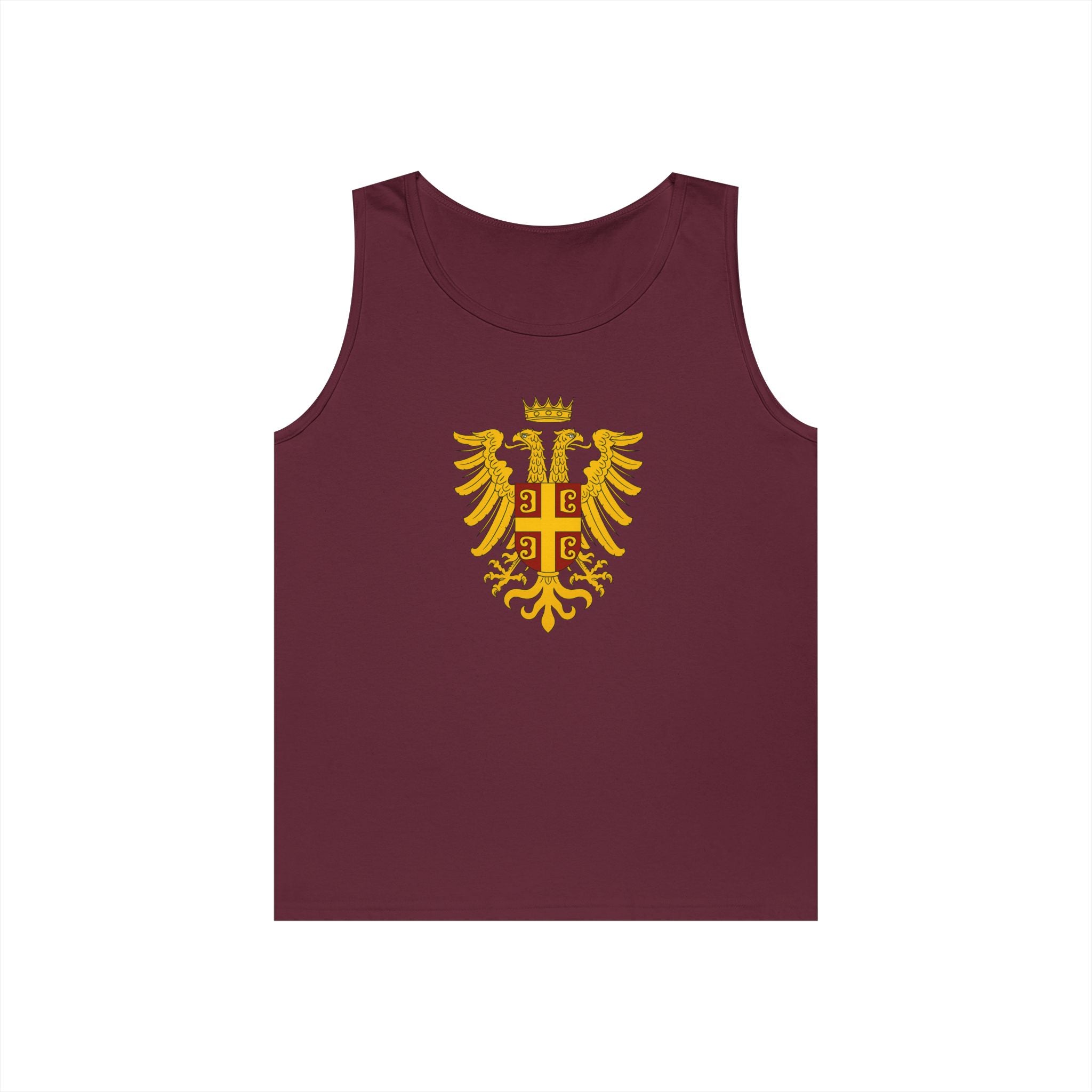 Byzantine Eagle Royal Crest Unisex Heavy Cotton Tank Top
