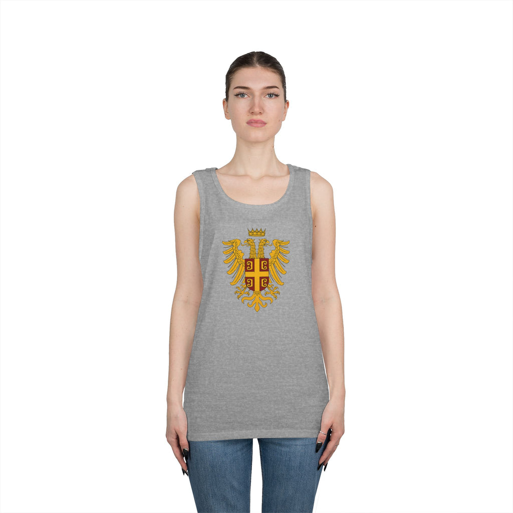 Byzantine Eagle Royal Crest Unisex Heavy Cotton Tank Top