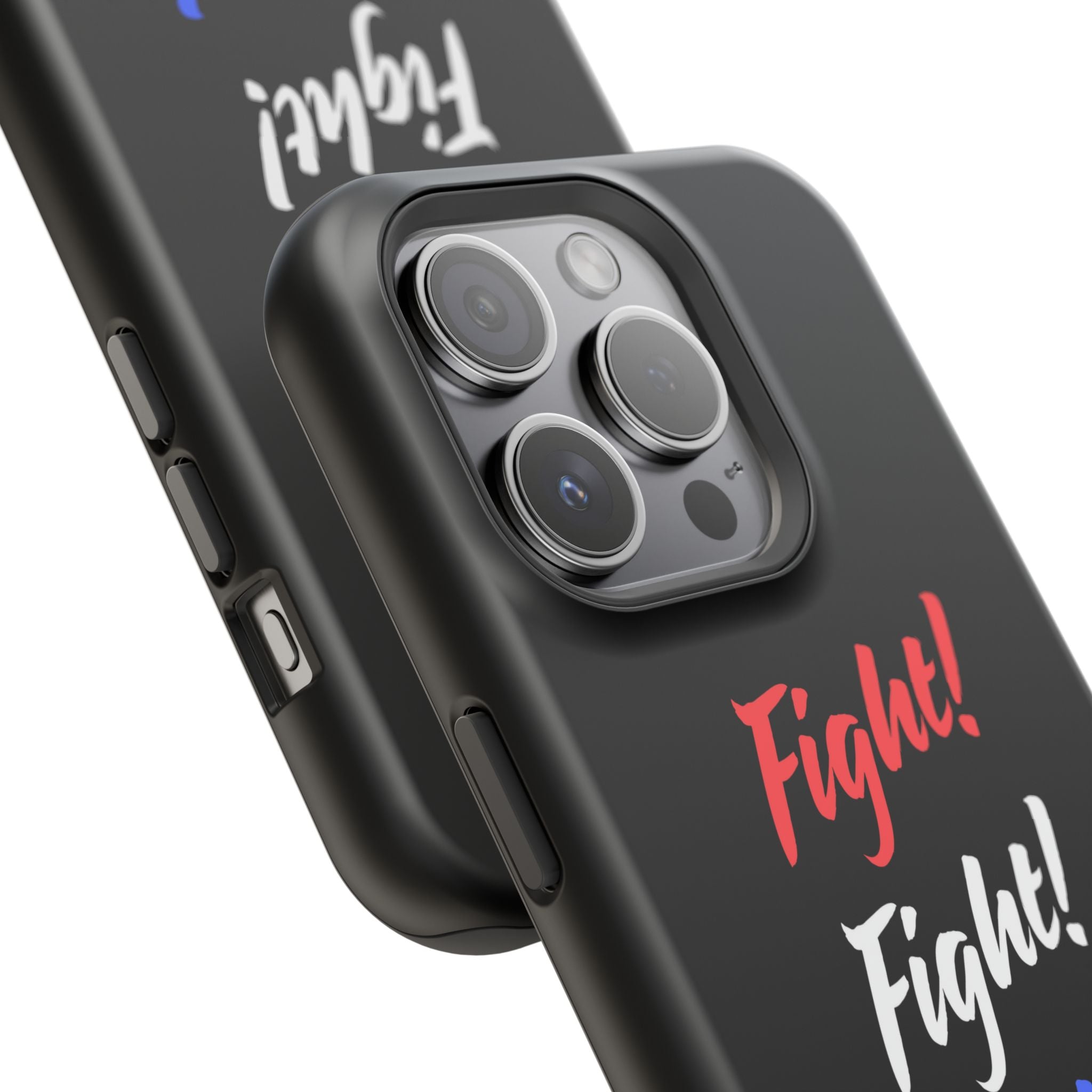 Magnetic Phone Cases, Motivational Phone Cover, Fight! Fight! Fight! Case, Personalized Phone Accessory, Unique Gift for Fighters