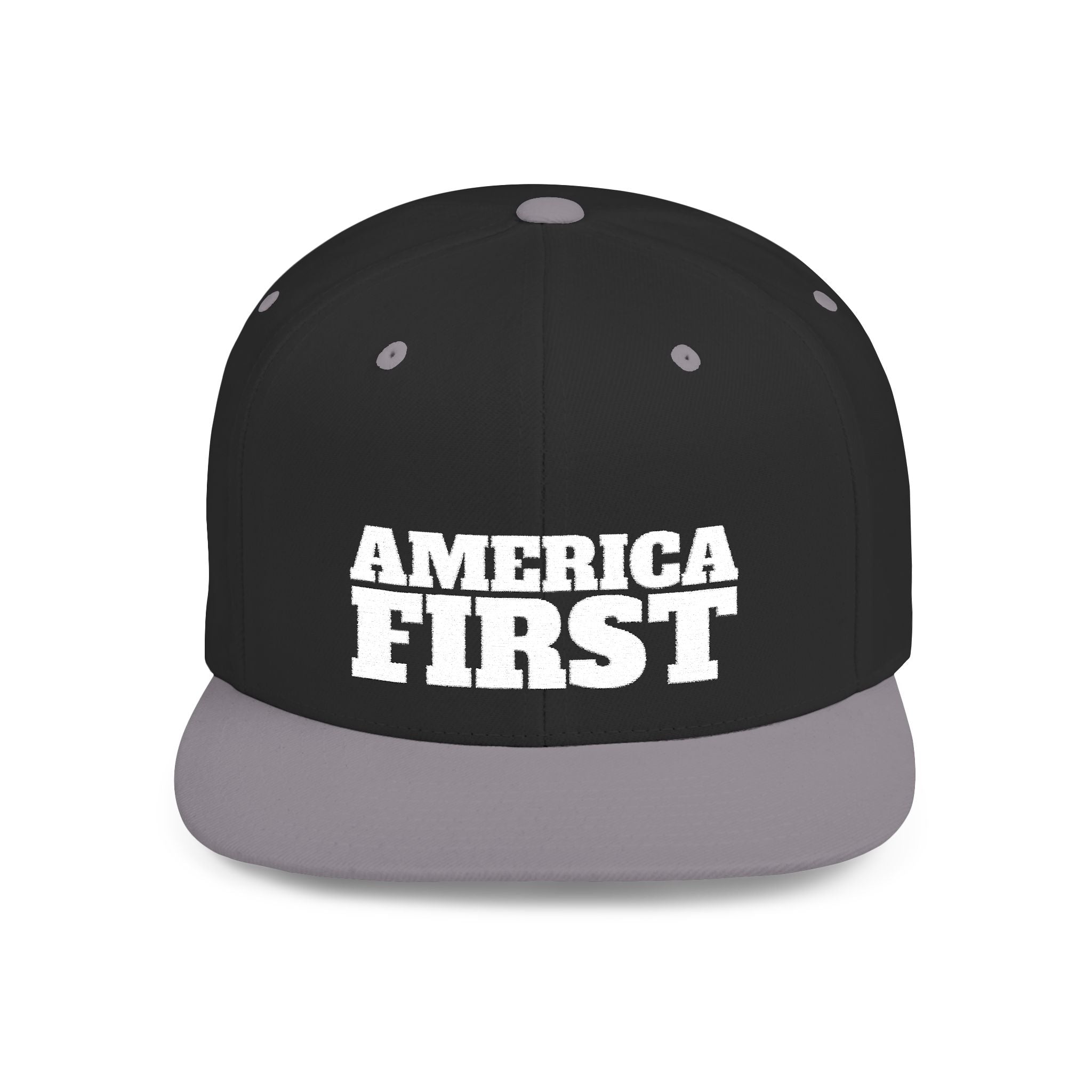 America First Snapback Cap, America First Adjustable Baseball Cap