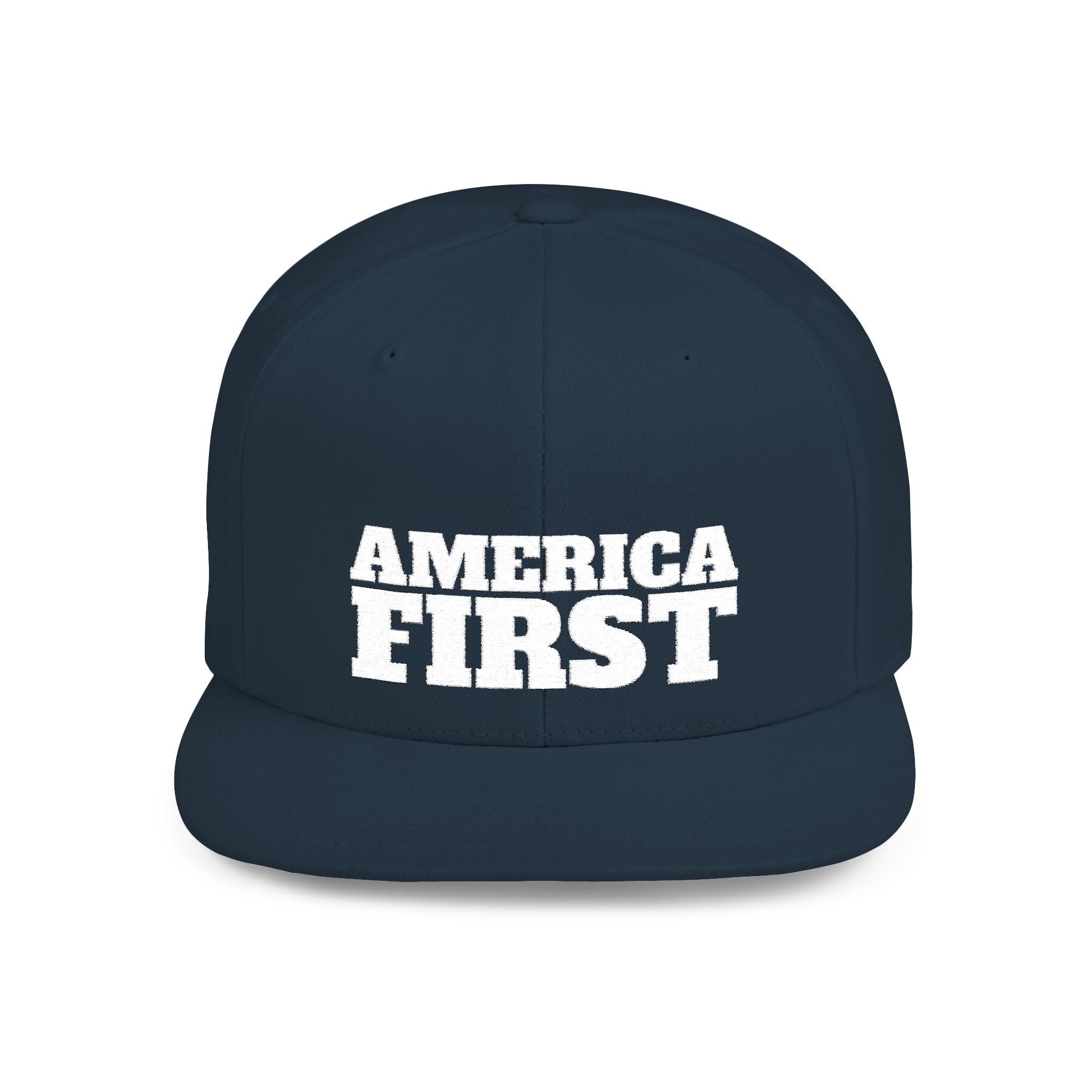 America First Snapback Cap, America First Adjustable Baseball Cap