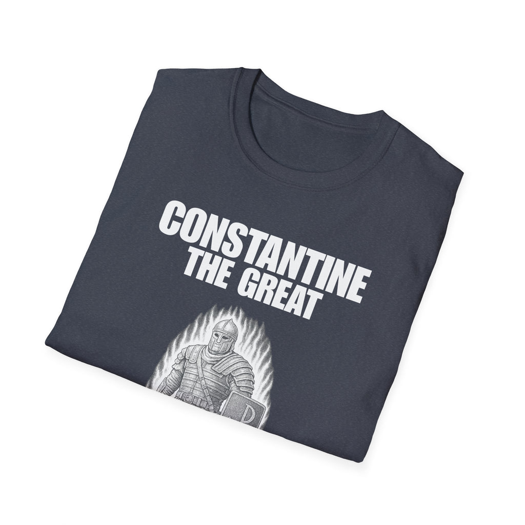 Constantine the Great White Design Unisex Softstyle T-Shirt