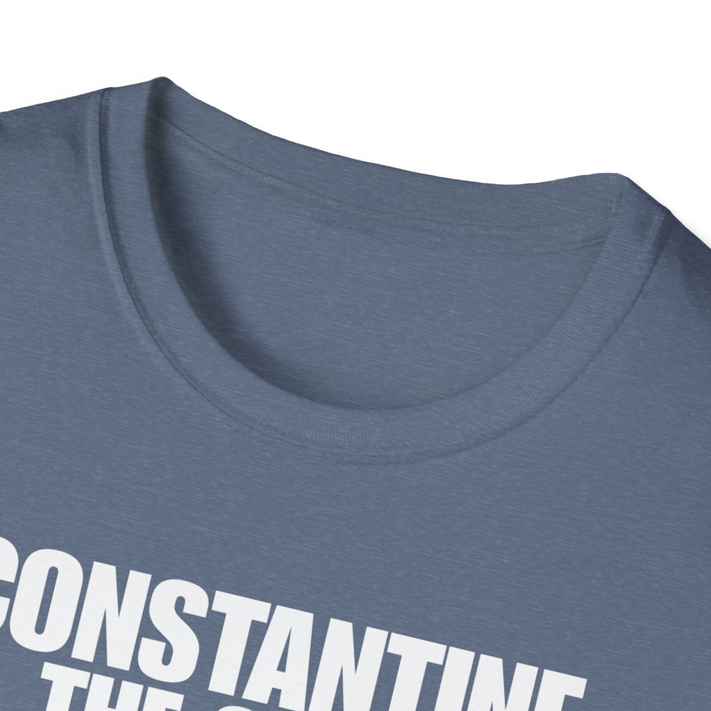 Constantine the Great White Design Unisex Softstyle T-Shirt