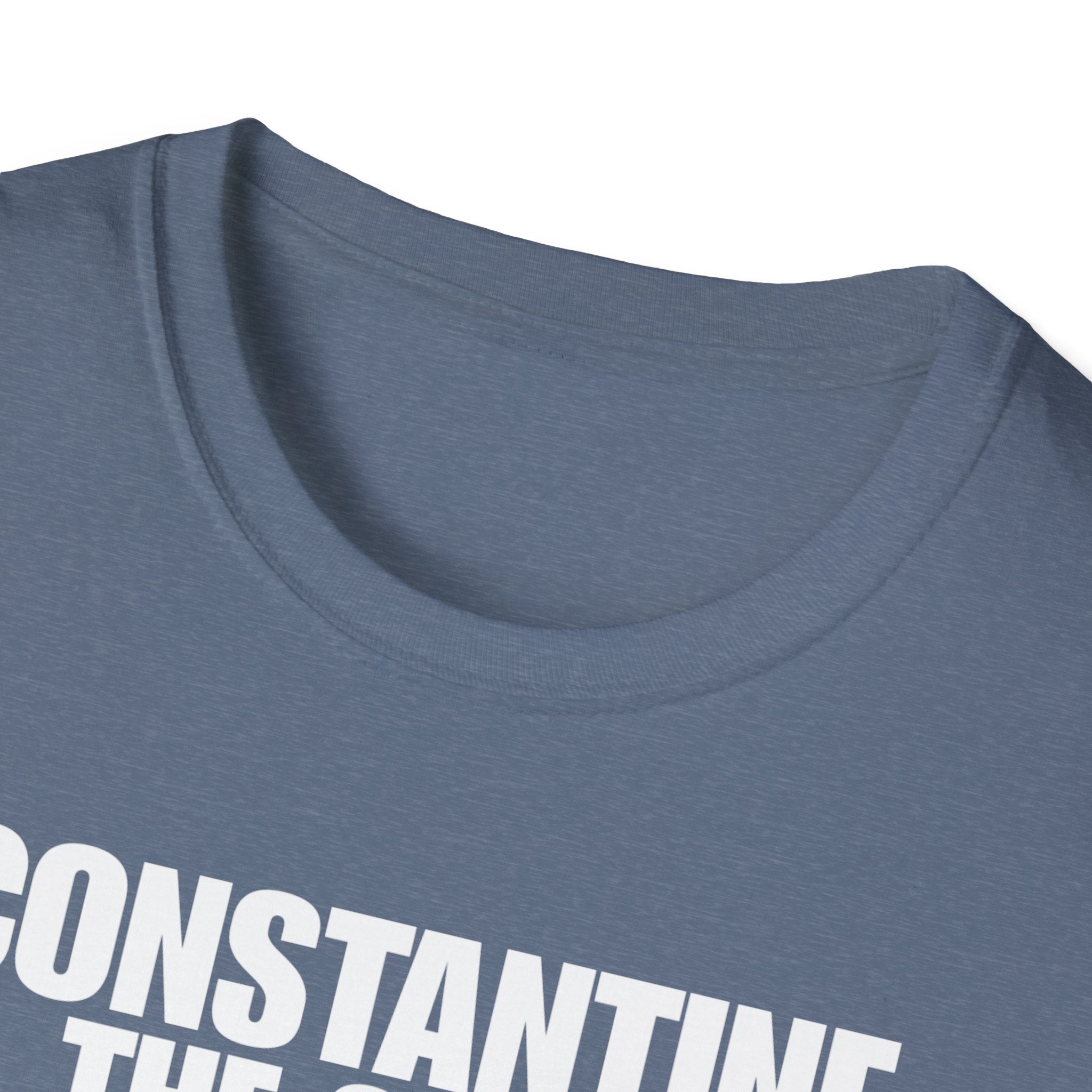 Constantine the Great White Design Unisex Softstyle T-Shirt