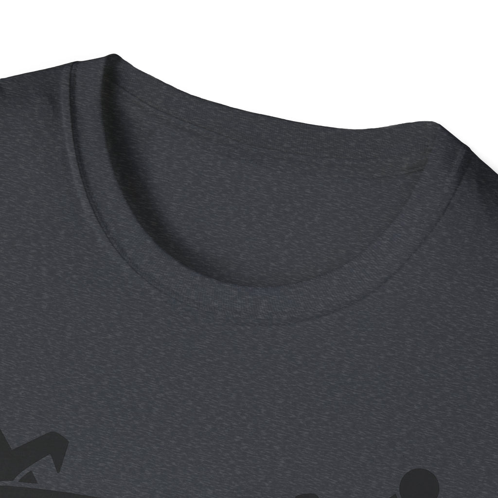 Sword and Shield Pi Chi Rho Black Graphic Softstyle Cotton Shirt T-Shirt