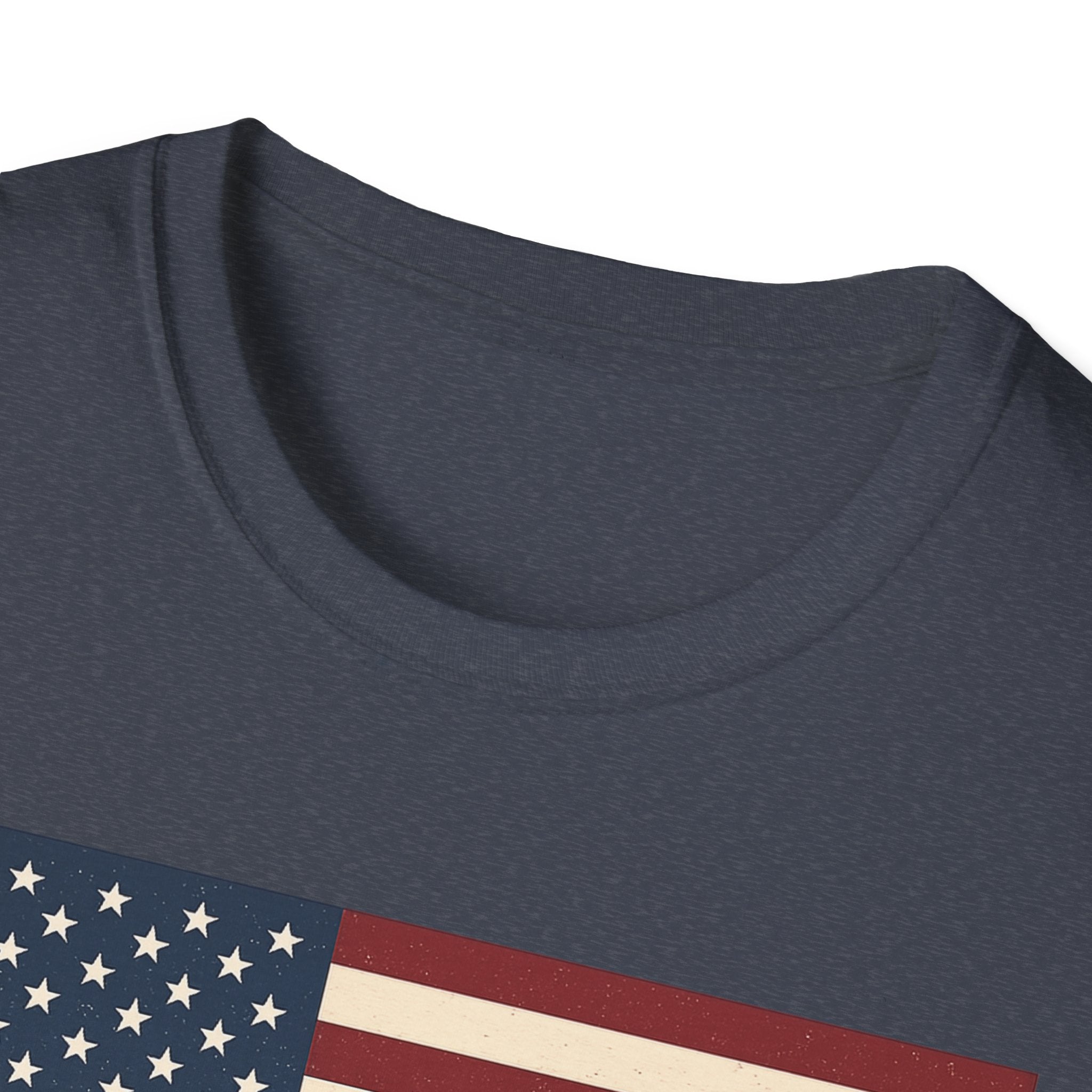 American Flag Softstyle Cotton Shirt T-Shirt