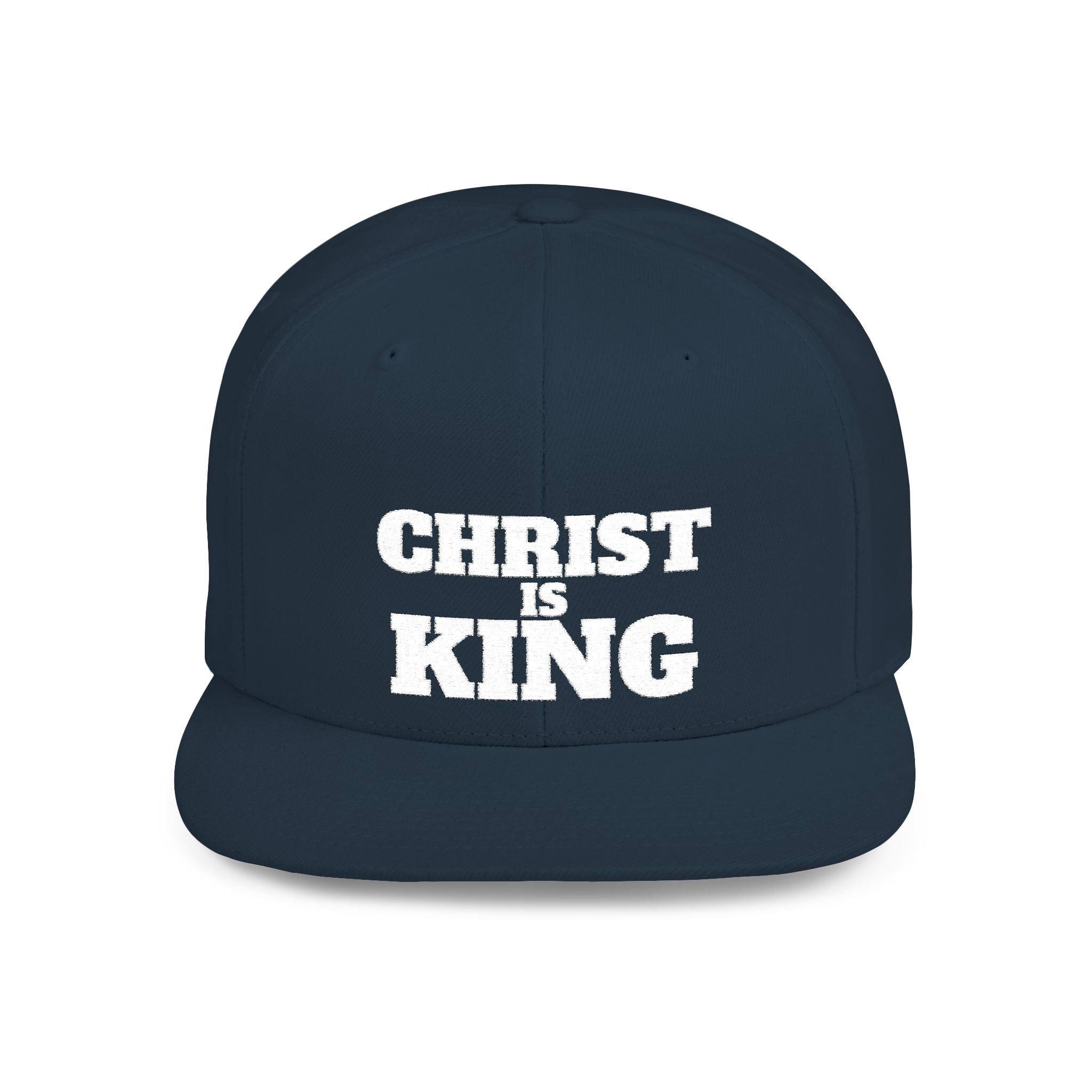 Christ is King Snapback Hat, Christ is King Flat Bill Cap