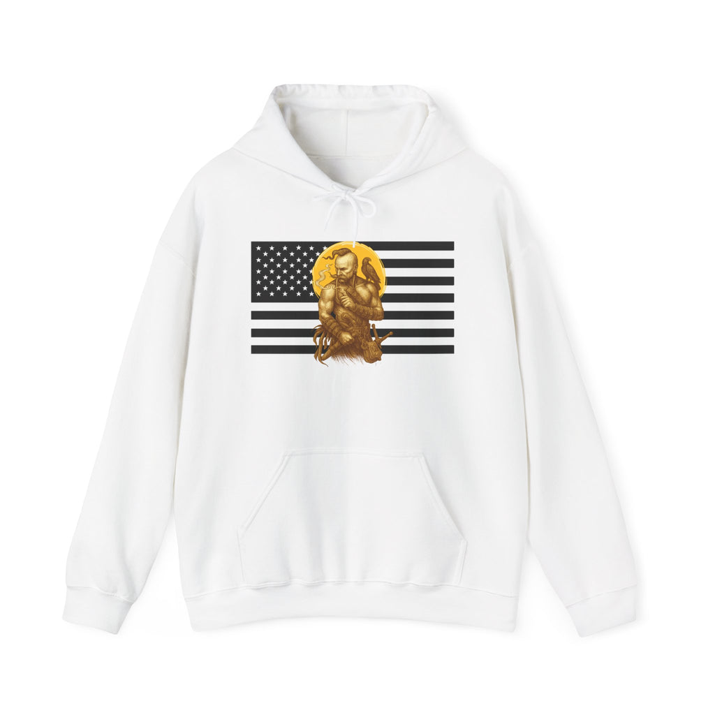 American Cossack Graphic Only Pull Over Hoodie Sweatshirt