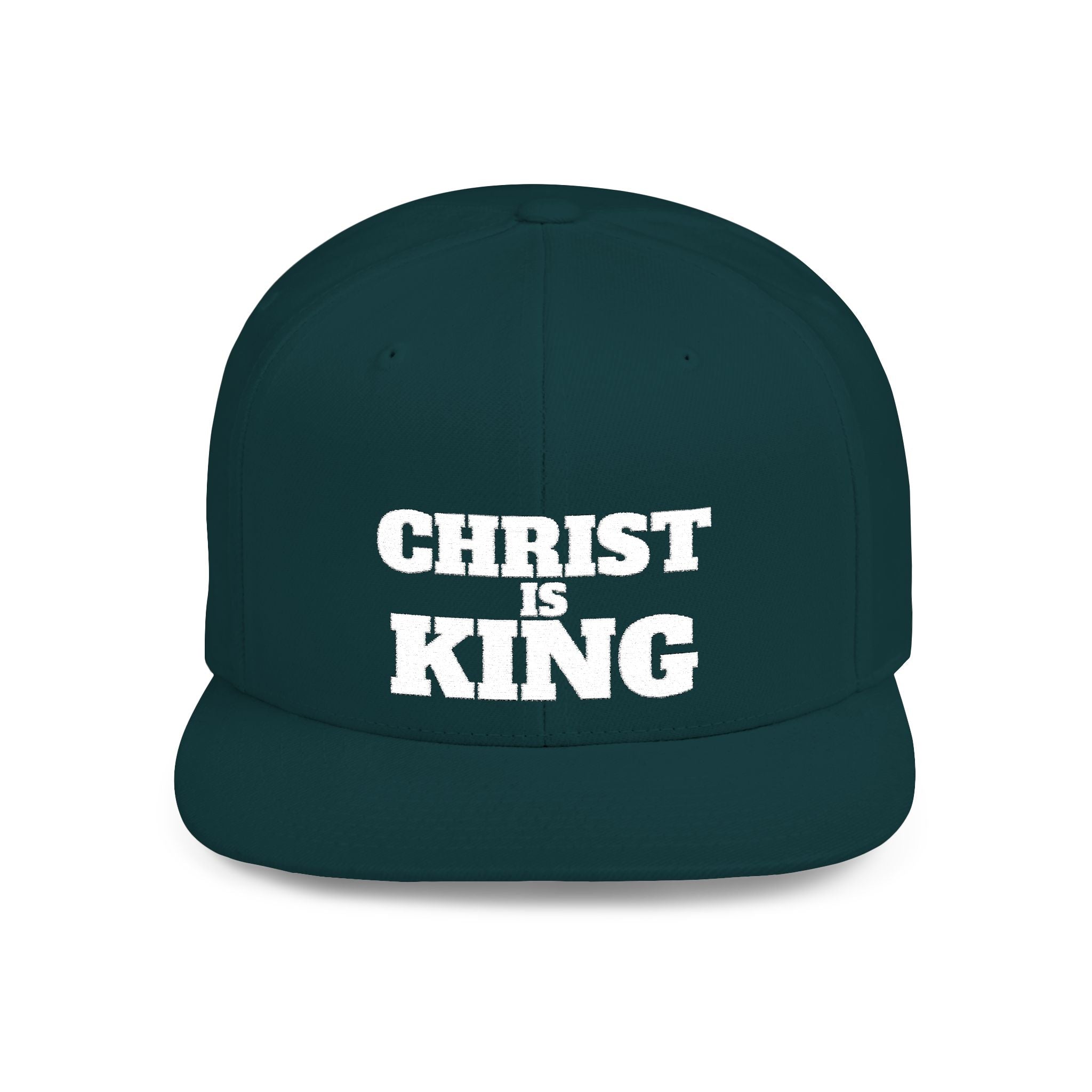 Christ is King Snapback Hat, Christ is King Flat Bill Cap