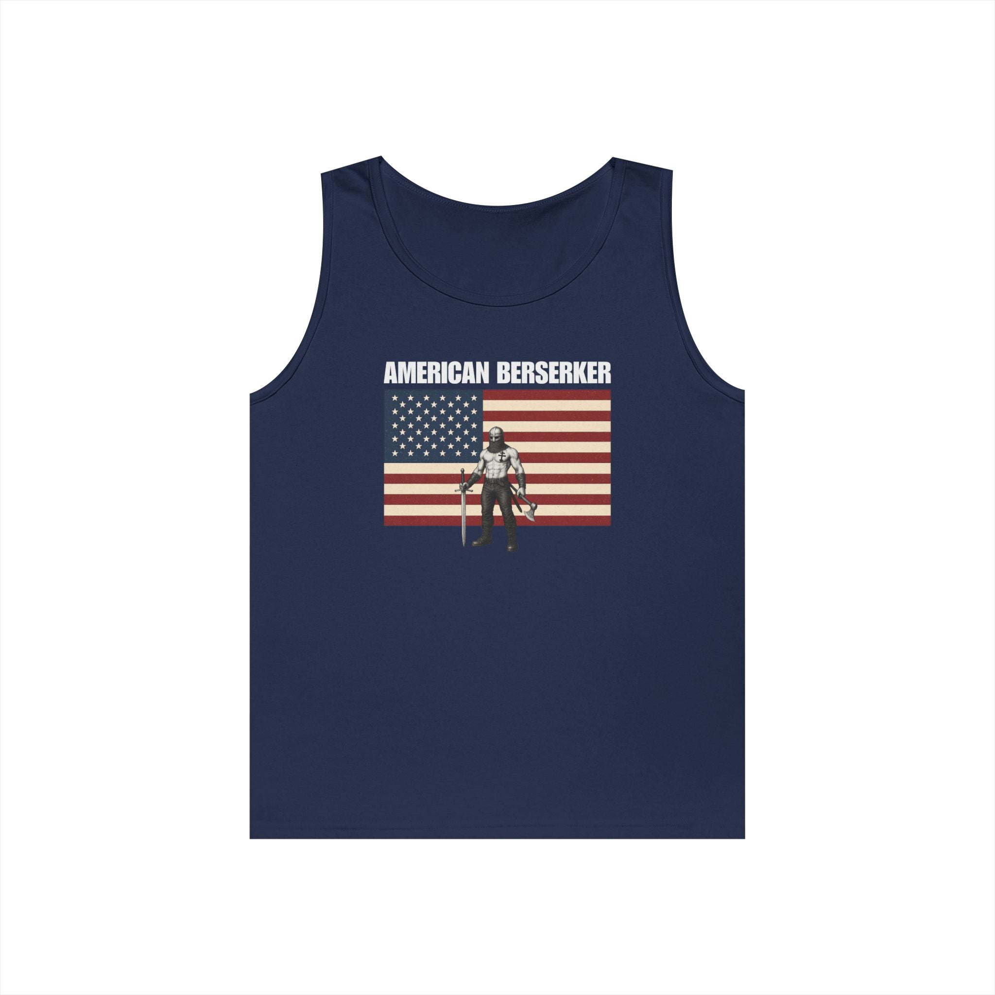 Bold American Berserker Heavy Cotton Tank Top