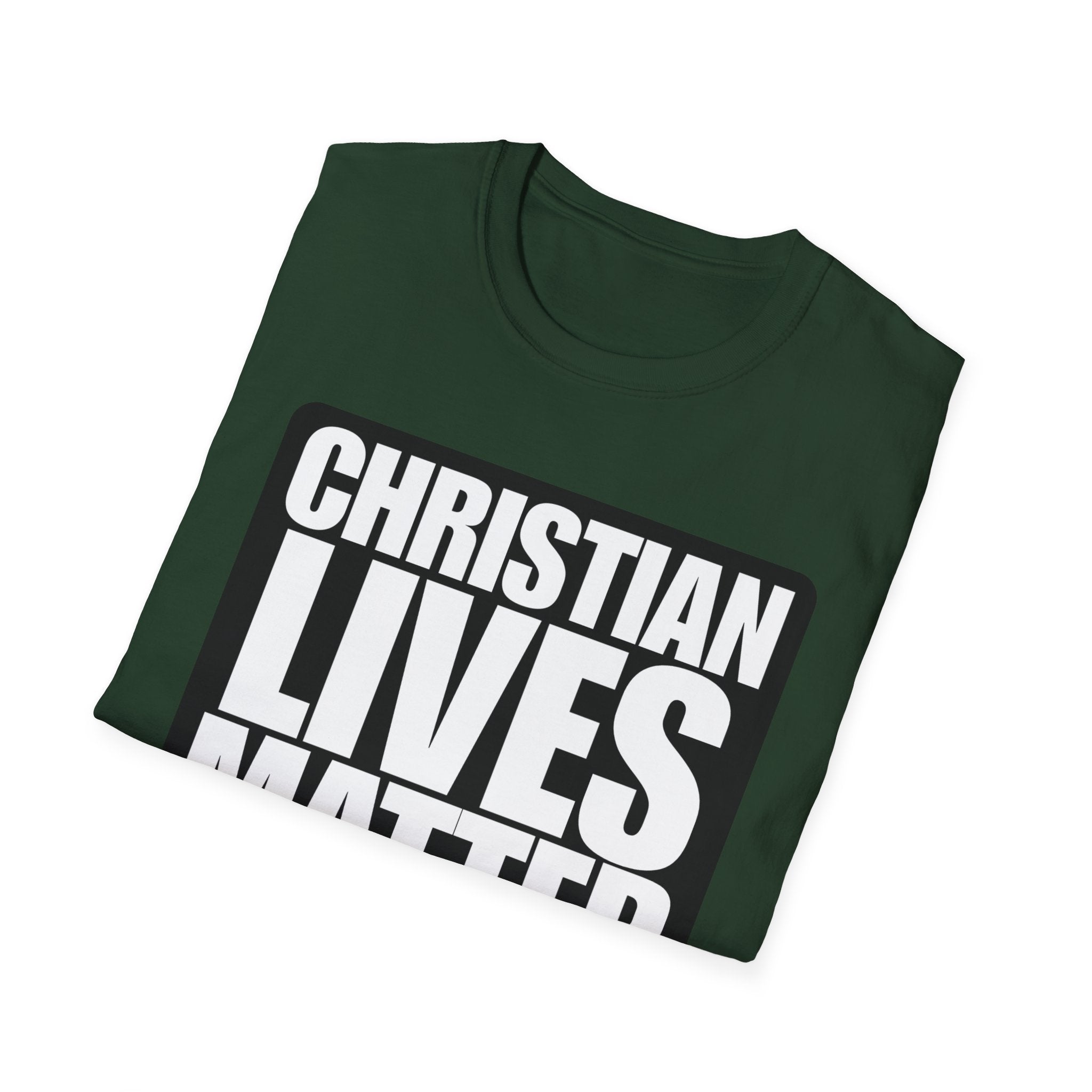 Christian Lives Matter Alt Design Heavy Cotton Shirt T-Shirt