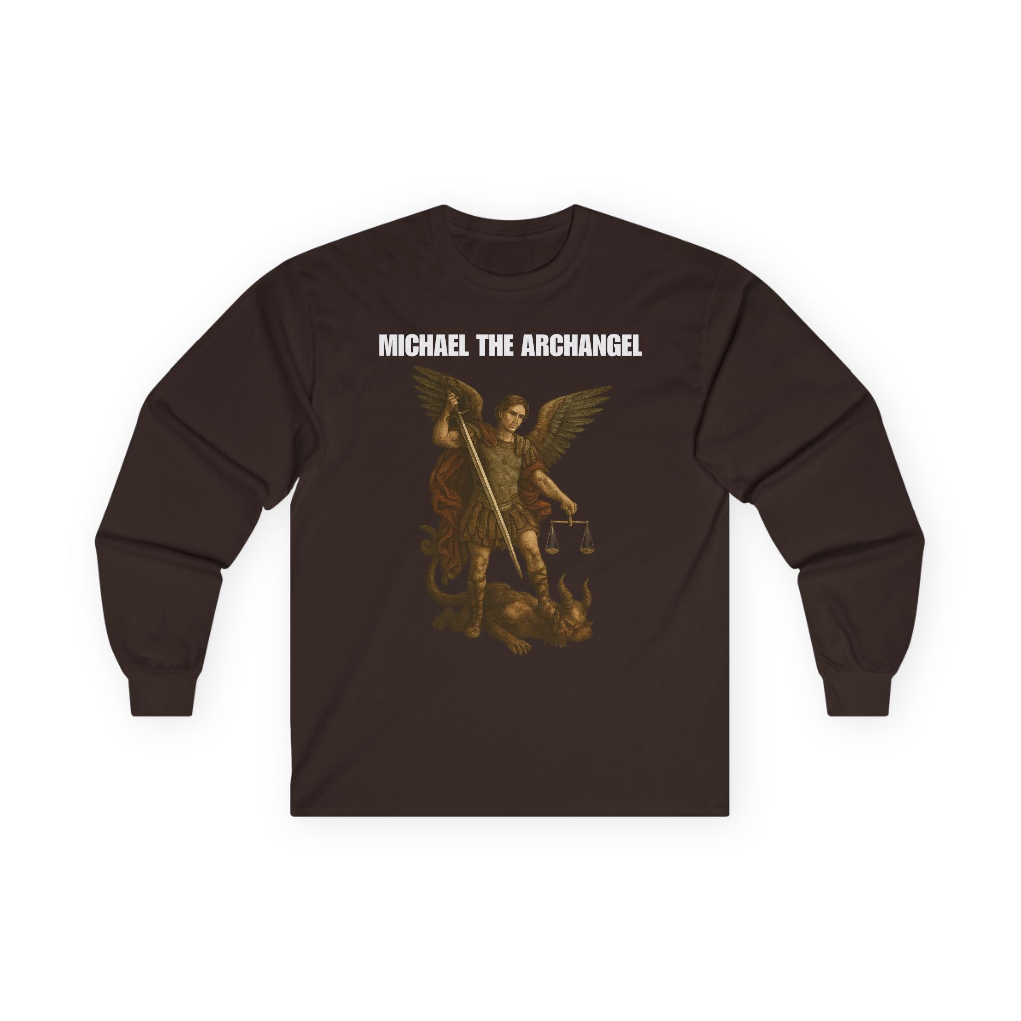 Michael the Archangel Graphic Long Sleeve Tee