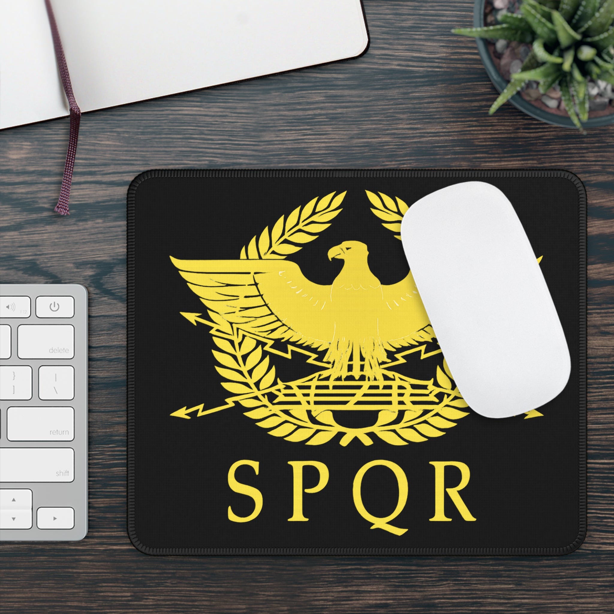 SPQR Eagle Design Epic Gaming Mouse Pad