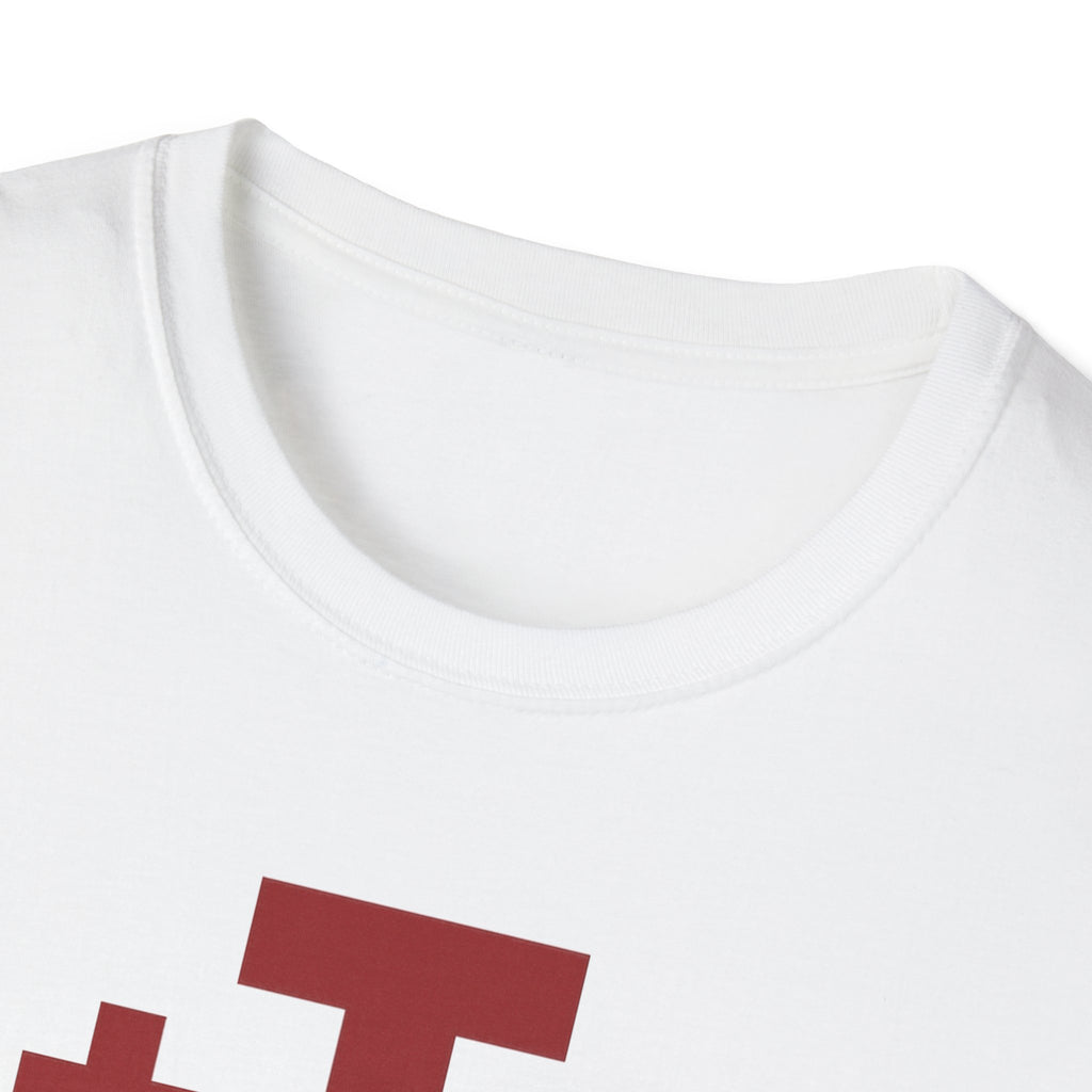 Cross of Jerusalem Red Design Softstyle T-Shirt