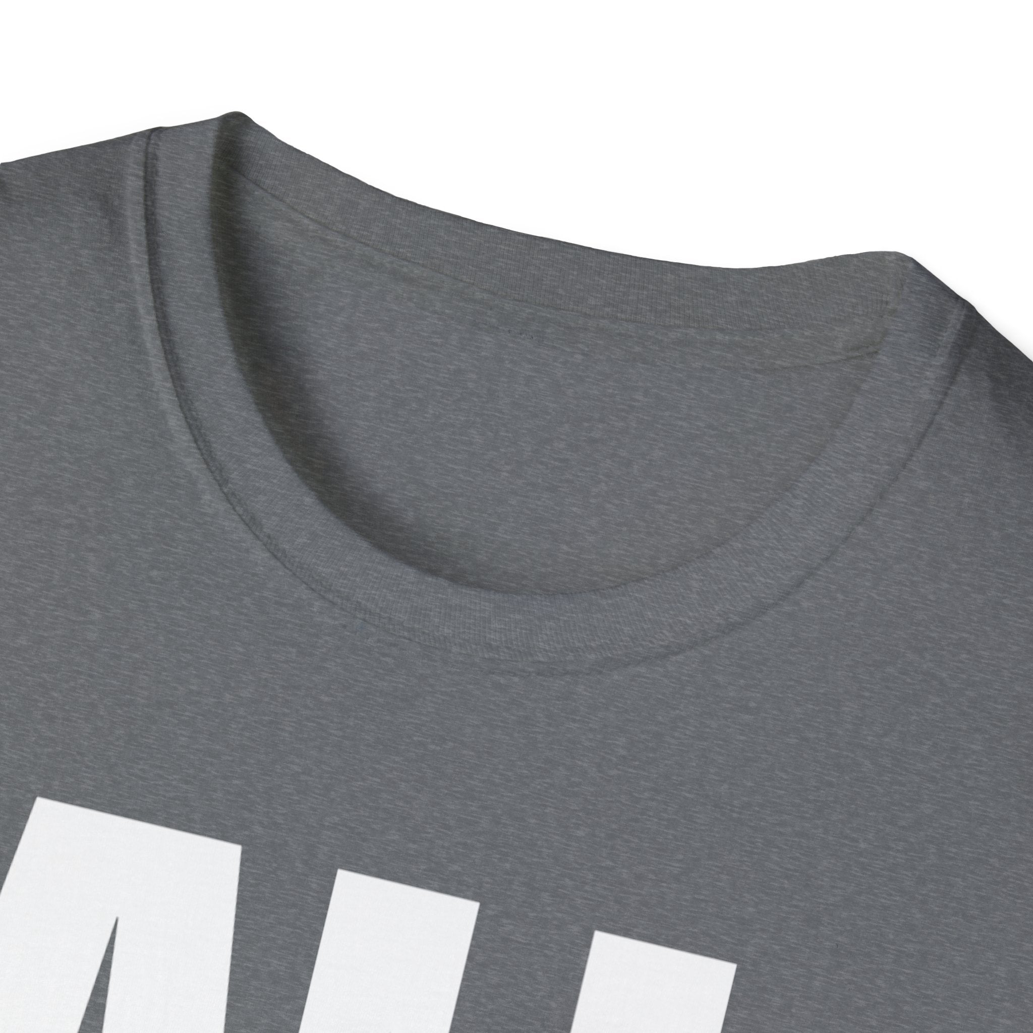 All Lives Matter White Text Softstyle Cotton Shirt T-Shirt