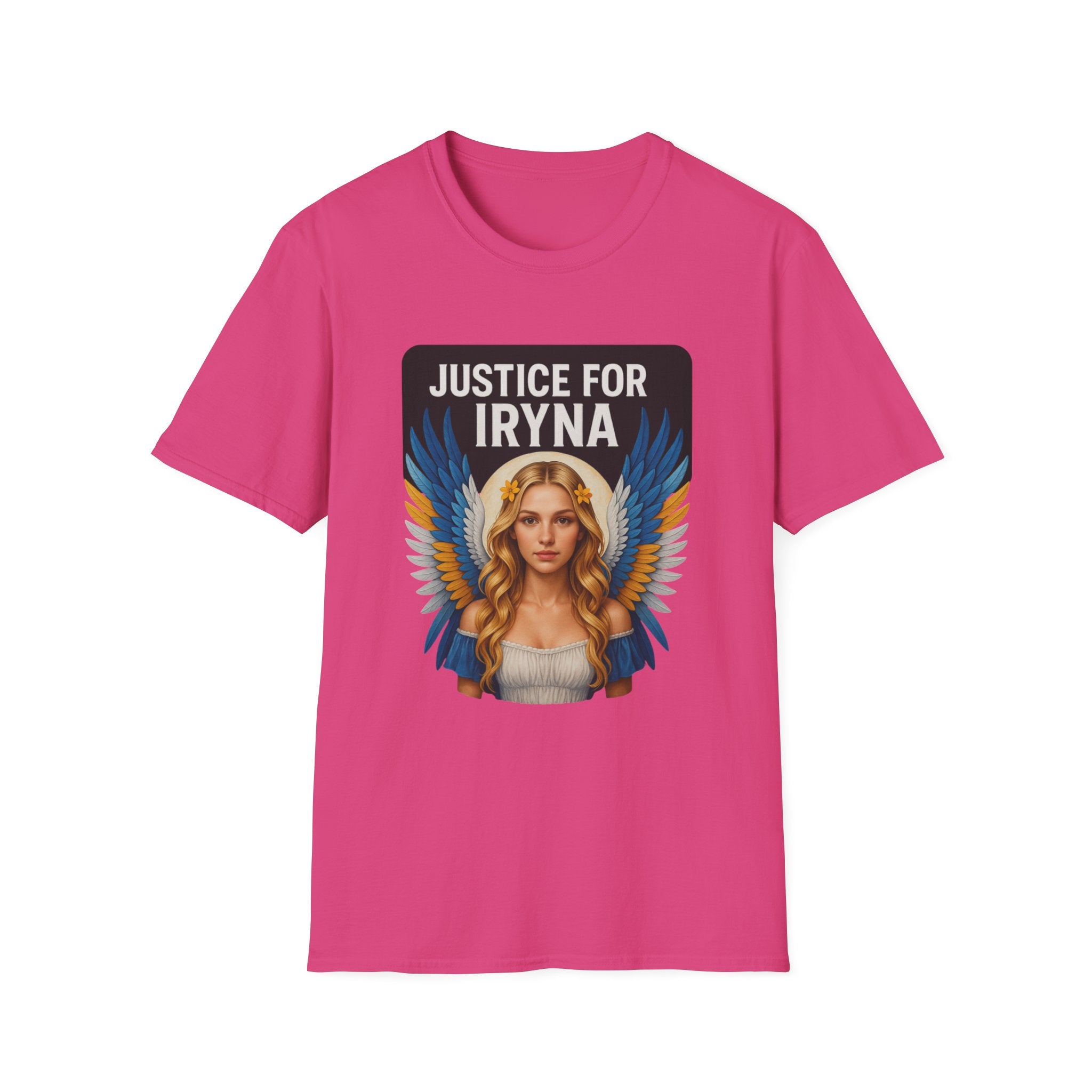 Justice For Iryna T-Shirt | Unisex Softstyle Tee, Activism Apparel, Statement Shirt