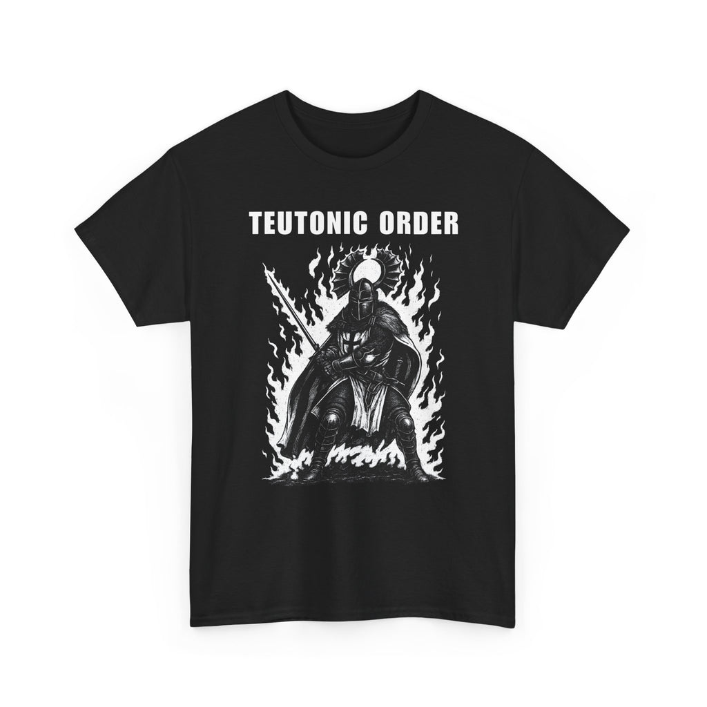 Teutonic Order Graphic Tee, Unisex Heavy Cotton Shirt