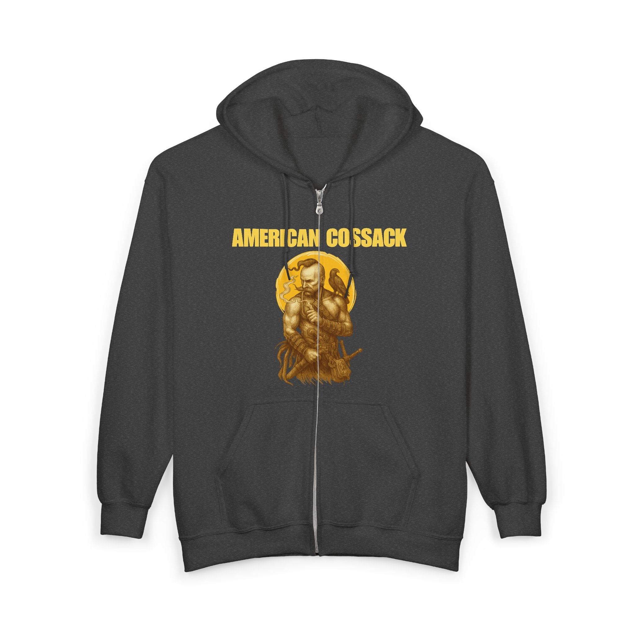 American Cossack Alt Design 2 Full Zip Hoodie