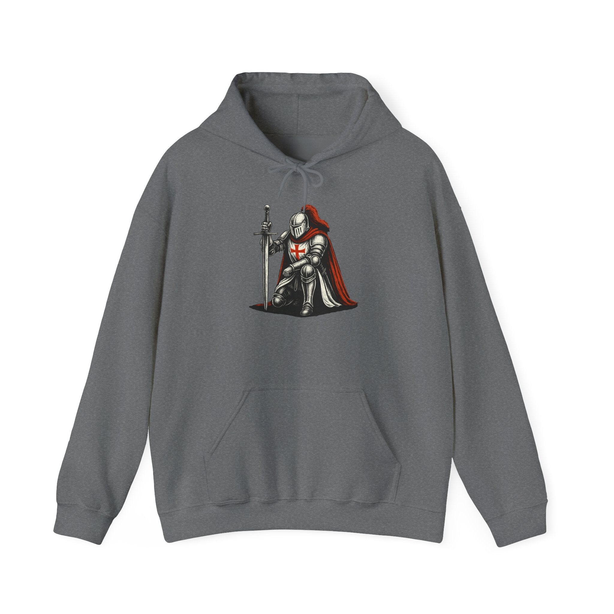 Crusader Graphic Only Heavy Blend™ Hoodie Sweatshirt