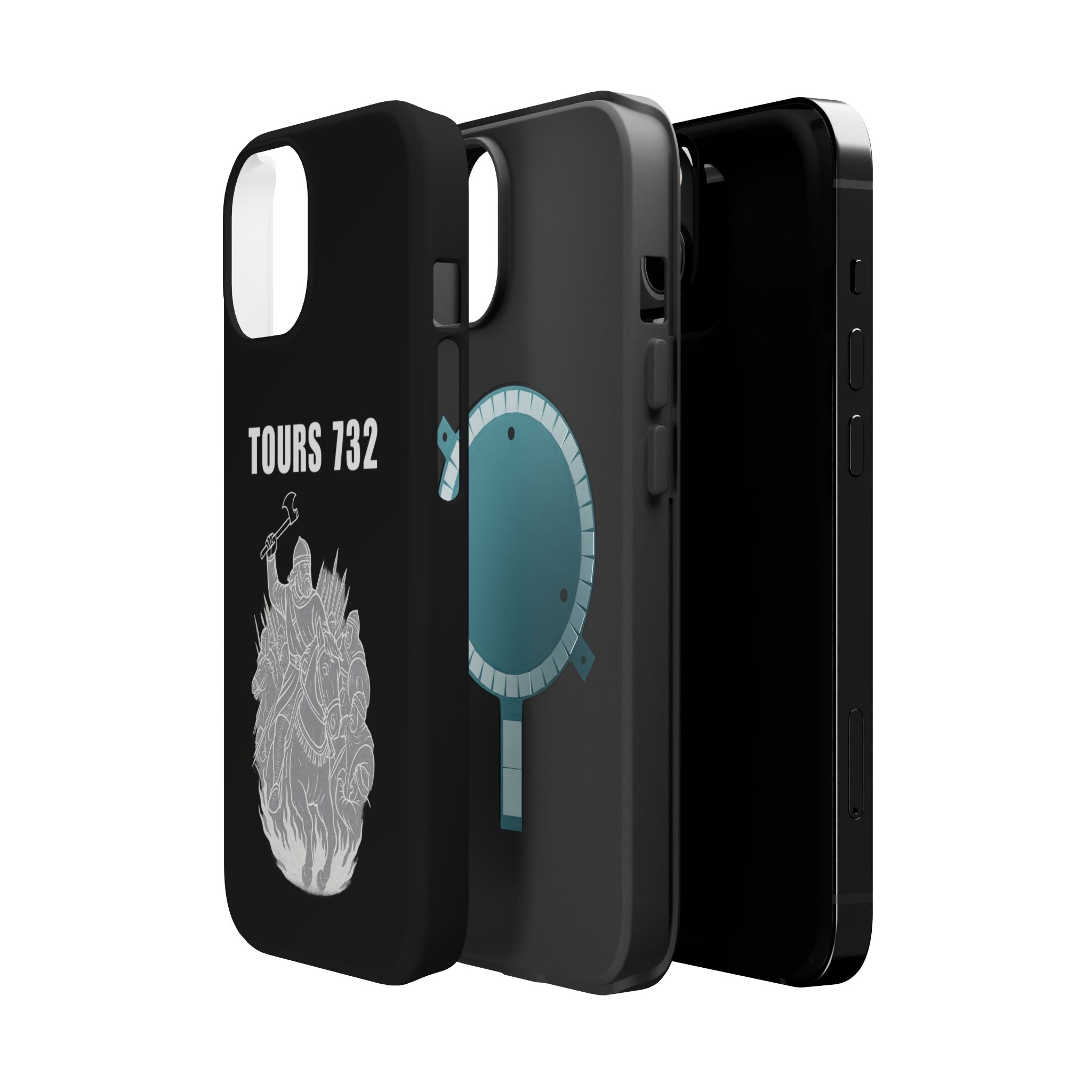 Battle of Tours Charles "The Hammer" Martel Magnetic Impact-Resistant Cases