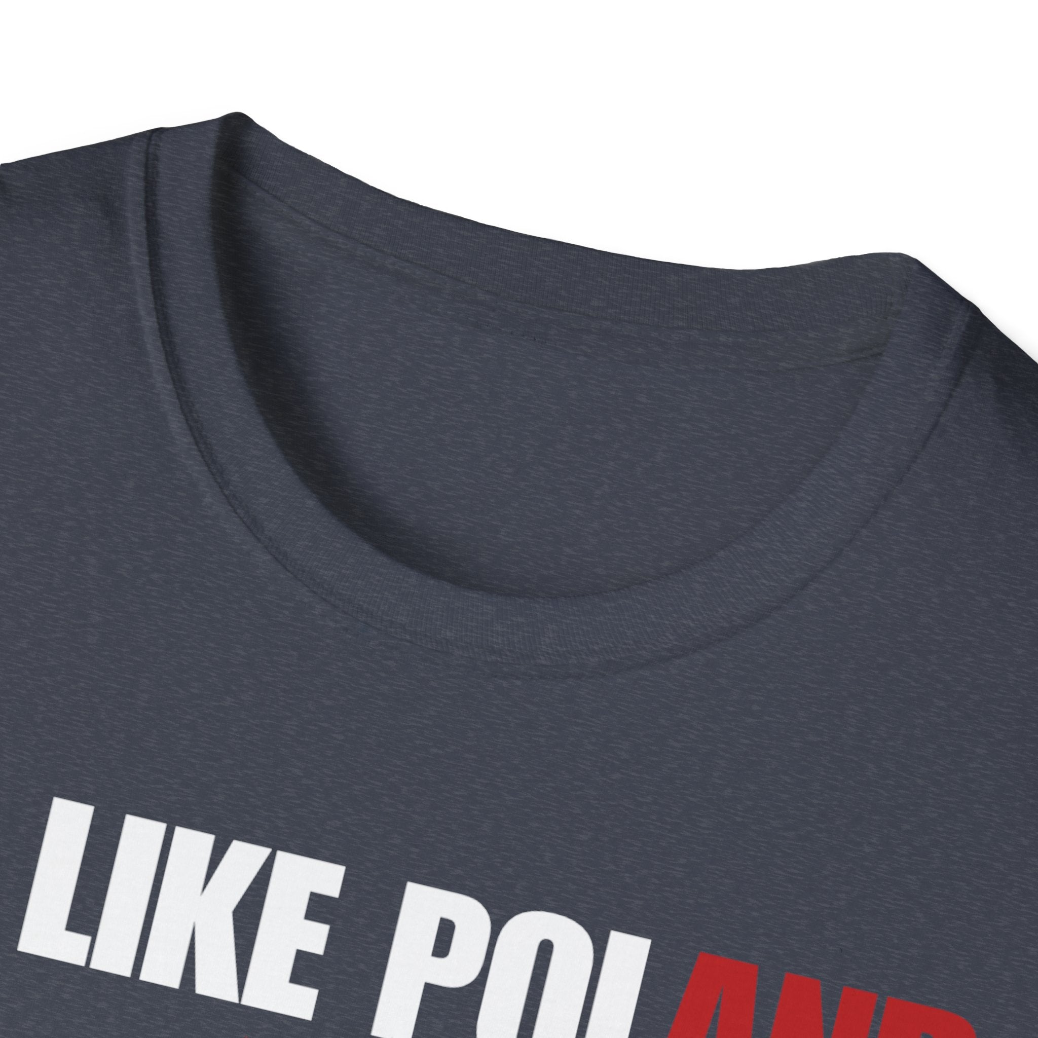 Be Like Poland Polish Eagle and Cross Softstyle Cotton T-Shirt Shirt