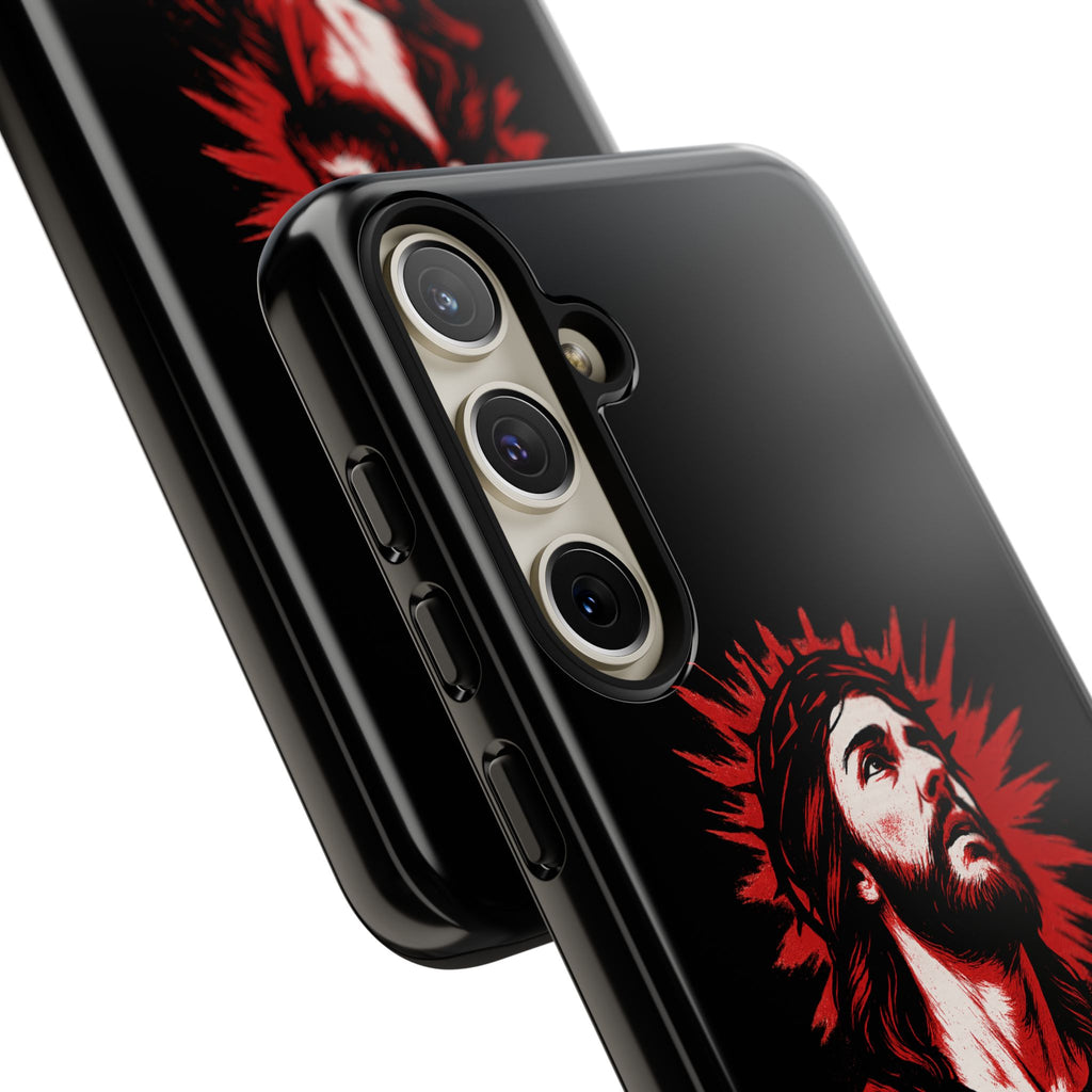 Christ is King Phone Case, Tough Phone Cover for Christian Faith