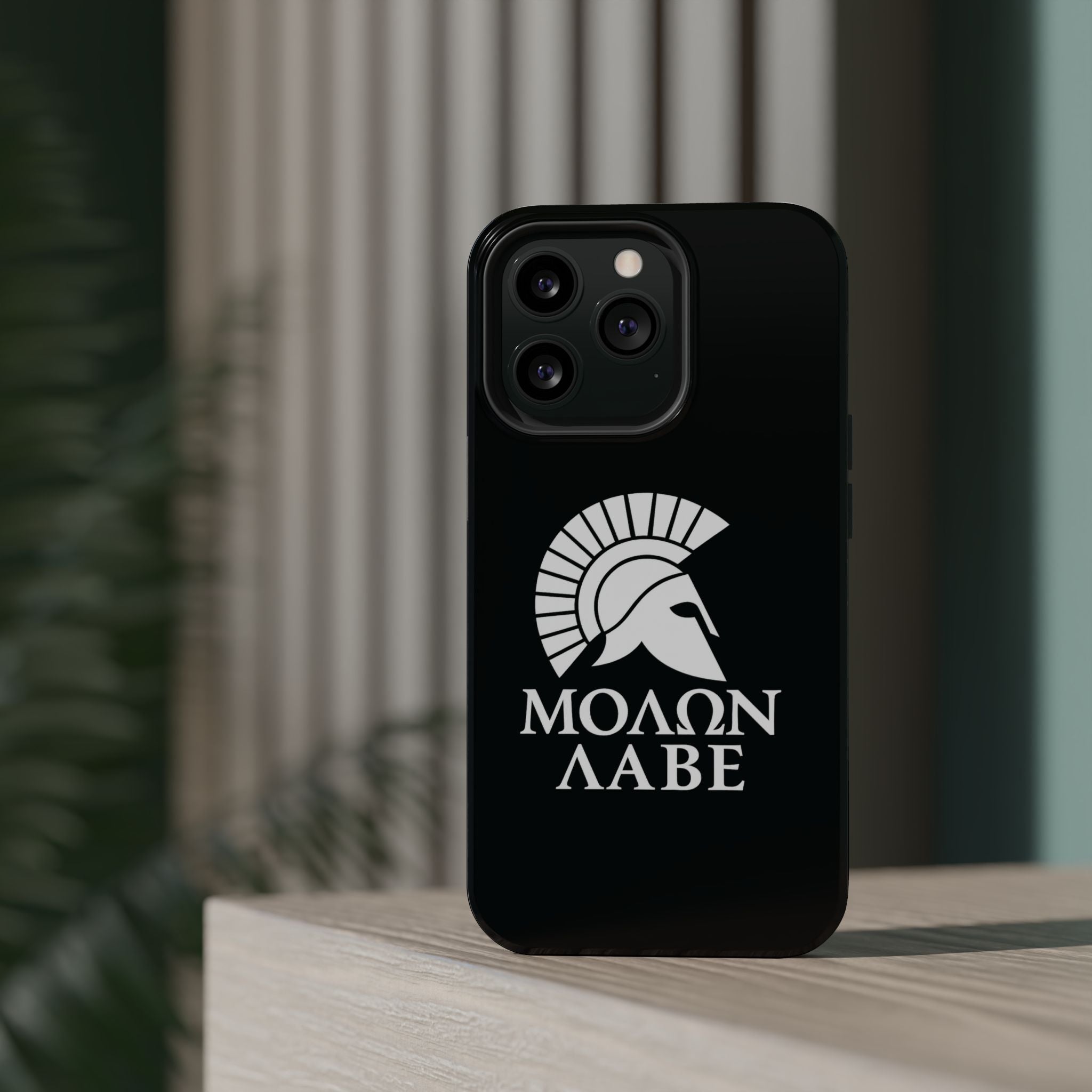 Molon Labe "Come and Take It!" in Greek Magnetic Impact-Resistant Cases