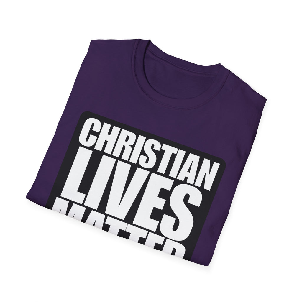 Christian Lives Matter Alt Design Heavy Cotton Shirt T-Shirt