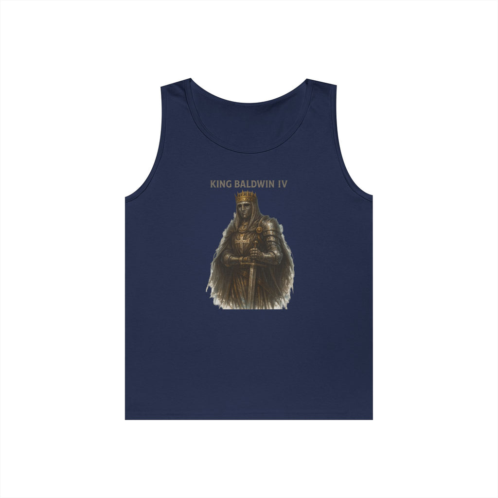 King Baldwin IV Unisex Heavy Cotton Tank Top