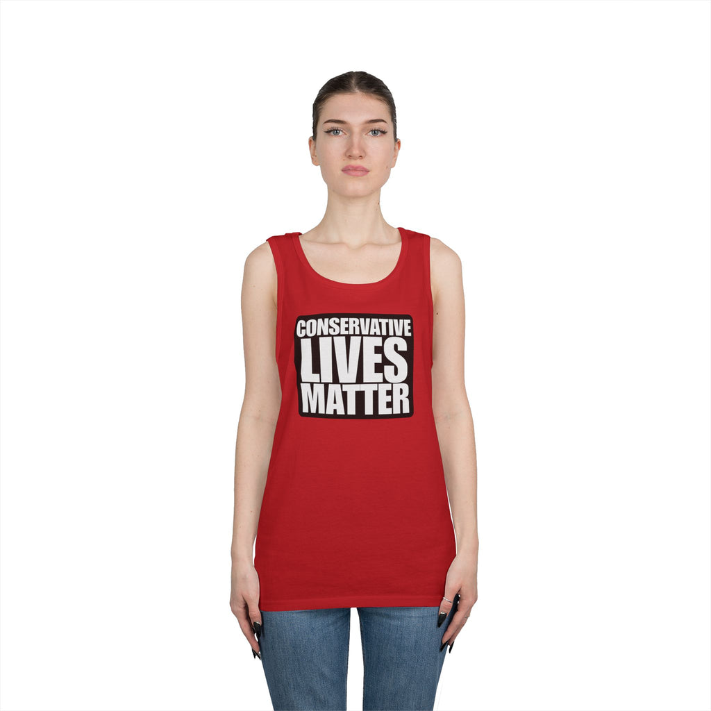 Conservative Lives Matter Alt Design Heavy Cotton Tank Top