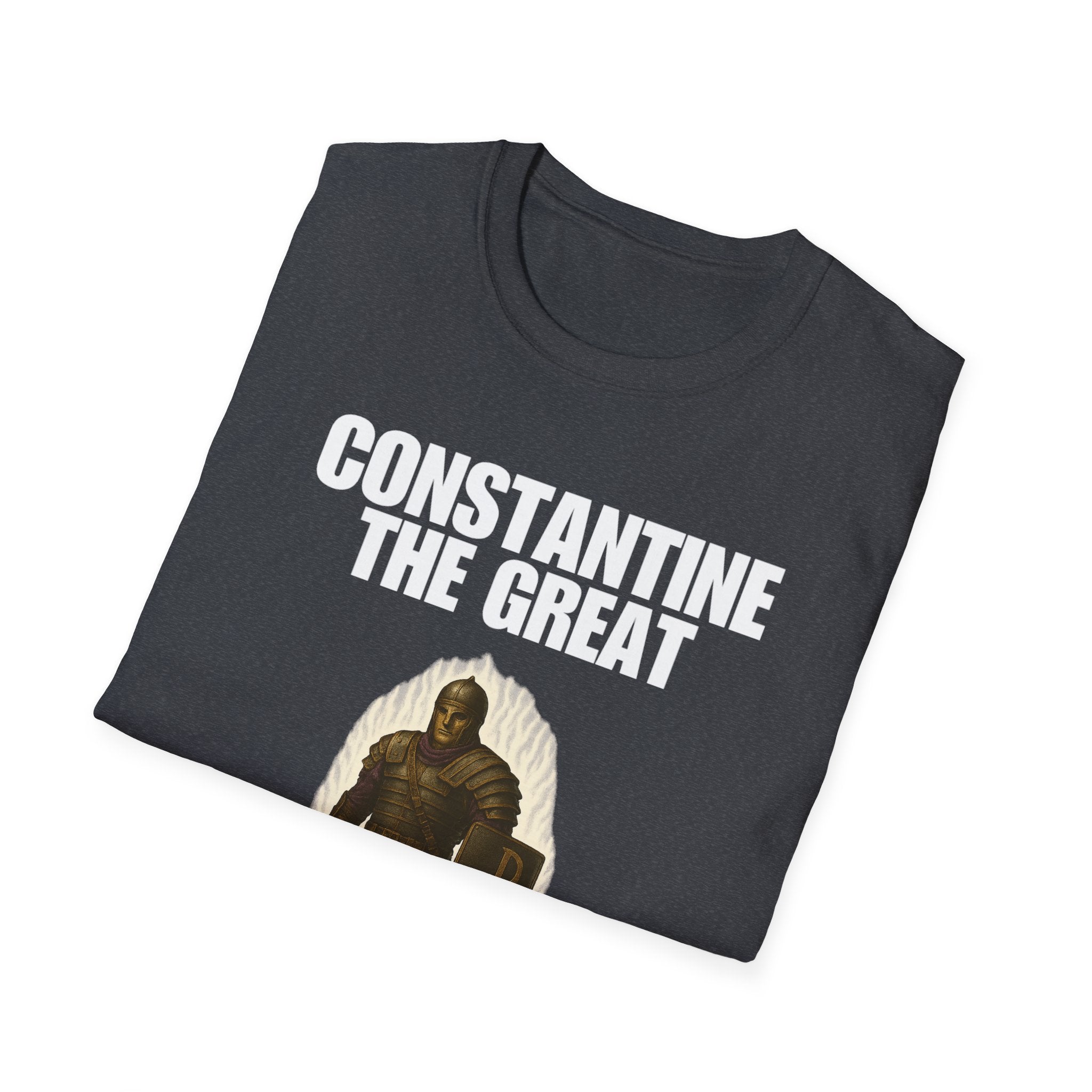 Constantine the Great Alt Design Softstyle Cotton Shirt T-Shirt