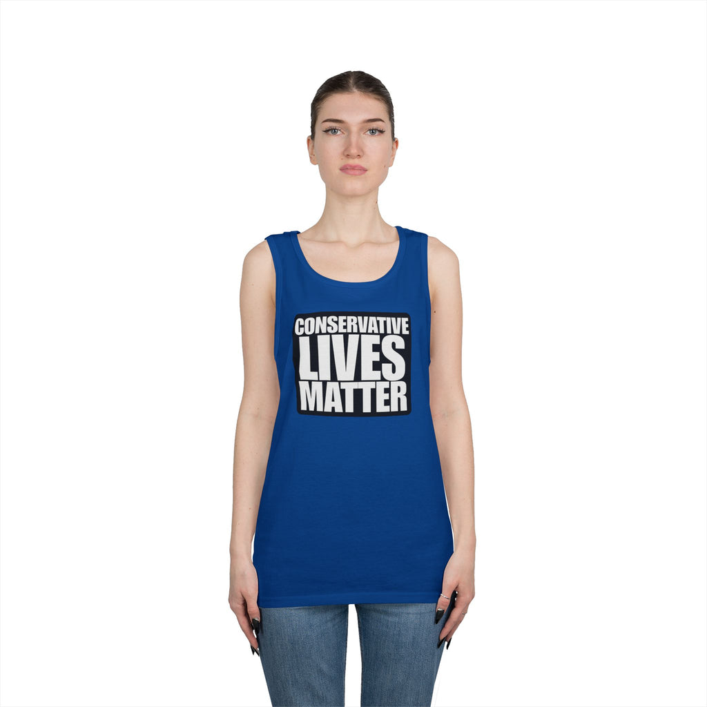 Conservative Lives Matter Alt Design Heavy Cotton Tank Top