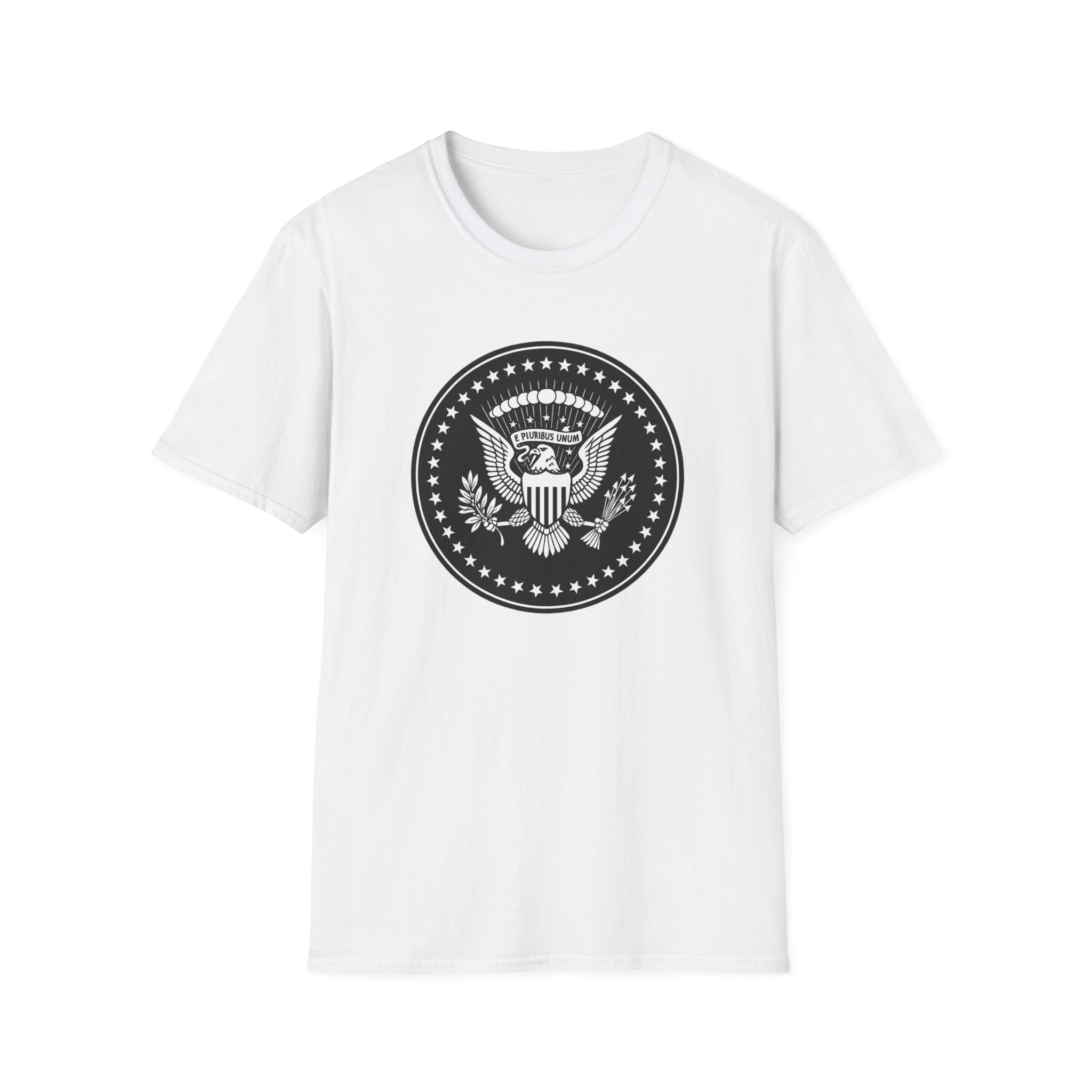 American Eagle Presidential Seal Design Graphic Cotton T-Shirt