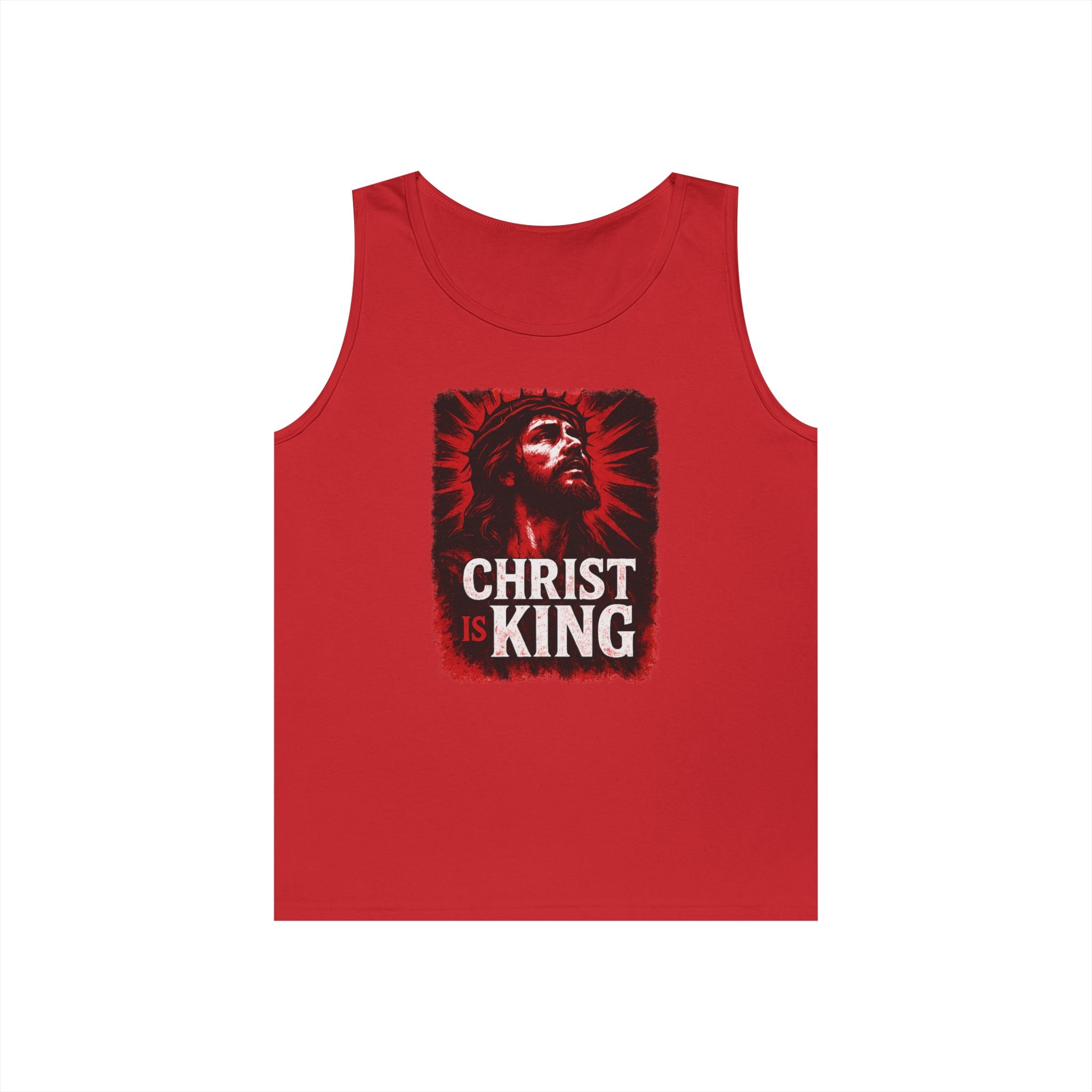 Christ is King Tank Top Alt Design