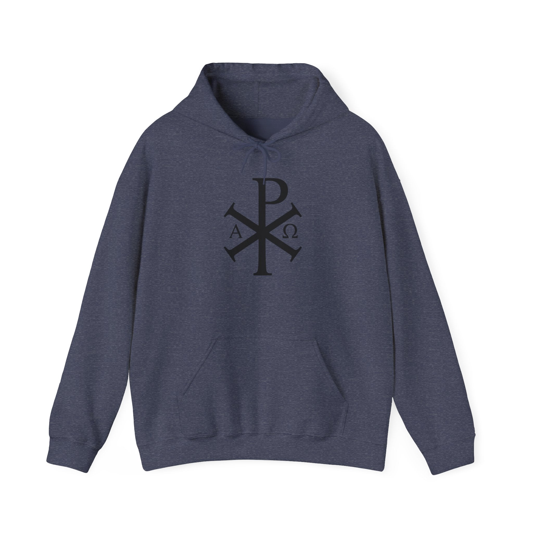 Pi Chi Rho Black Design Graphic Pull Over Hoodie Sweatshirt