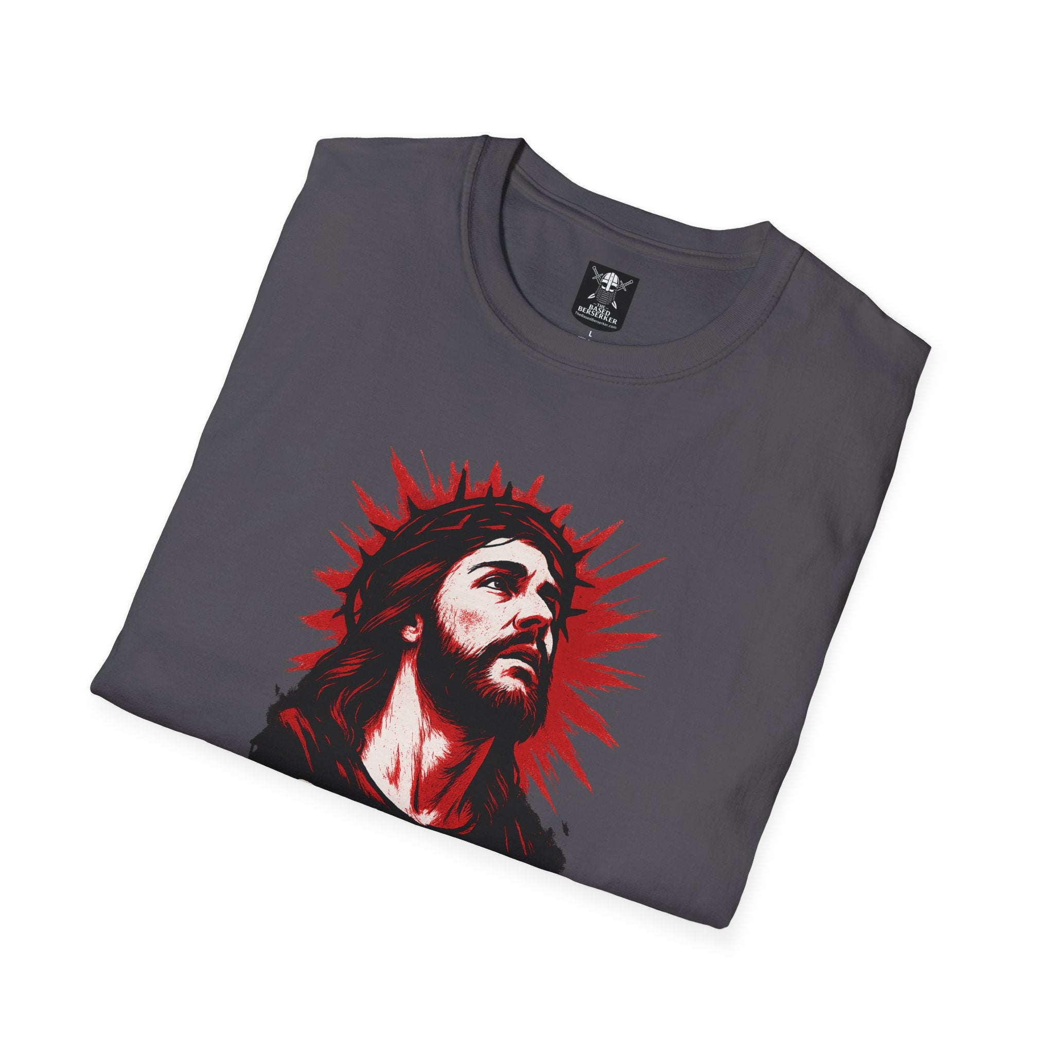 Christ is King Unisex Softstyle T-Shirt, Christian Tee