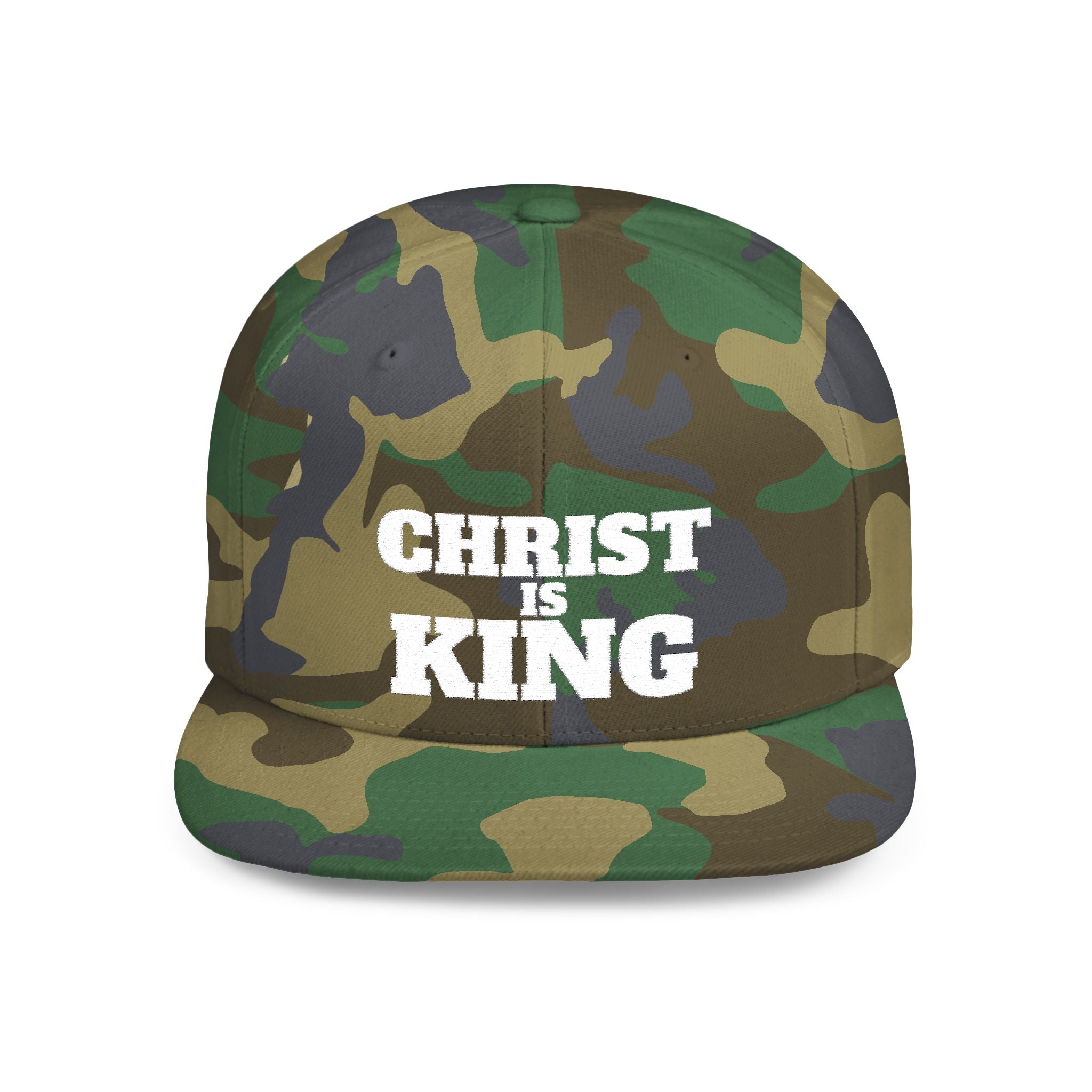 Christ is King Snapback Hat, Christ is King Flat Bill Cap