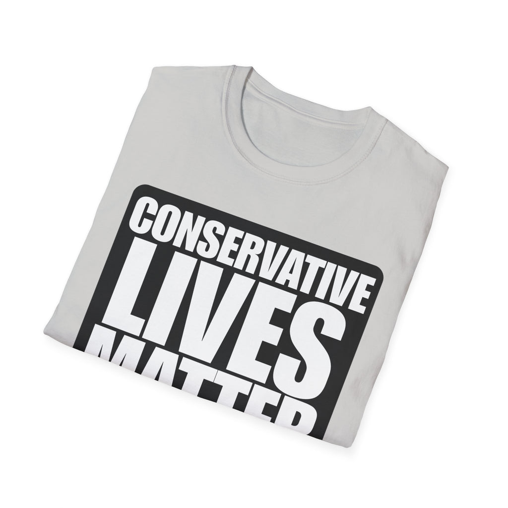 Conservative Lives Matter Alt Design Graphic Cotton T-Shirt