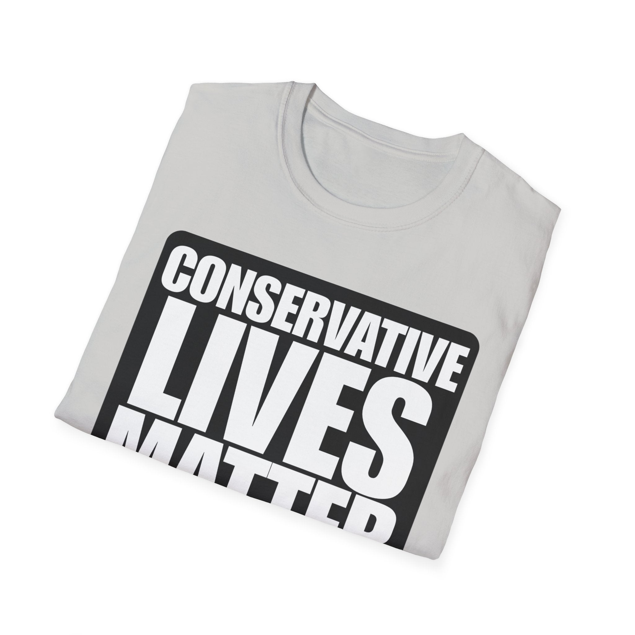 Conservative Lives Matter Alt Design Graphic Cotton T-Shirt