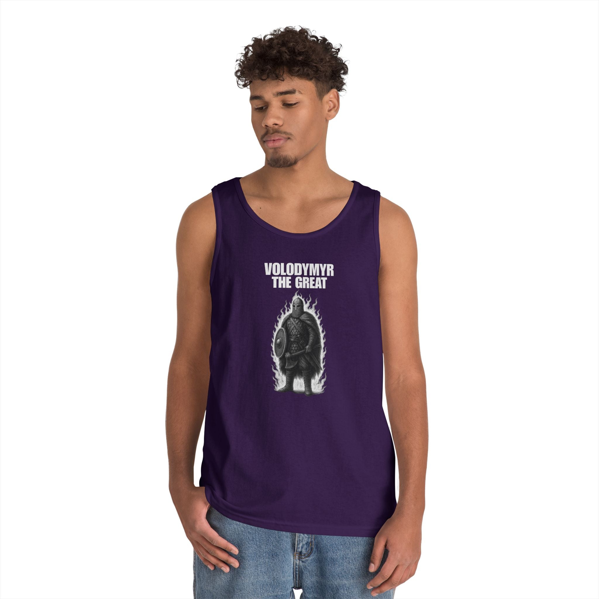 Volodymyr The Great Heavy Cotton Tank Top